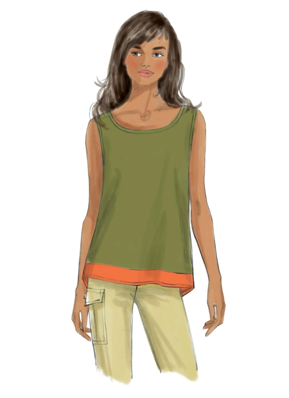 Butterick Sewing Pattern B6214 Misses' Top