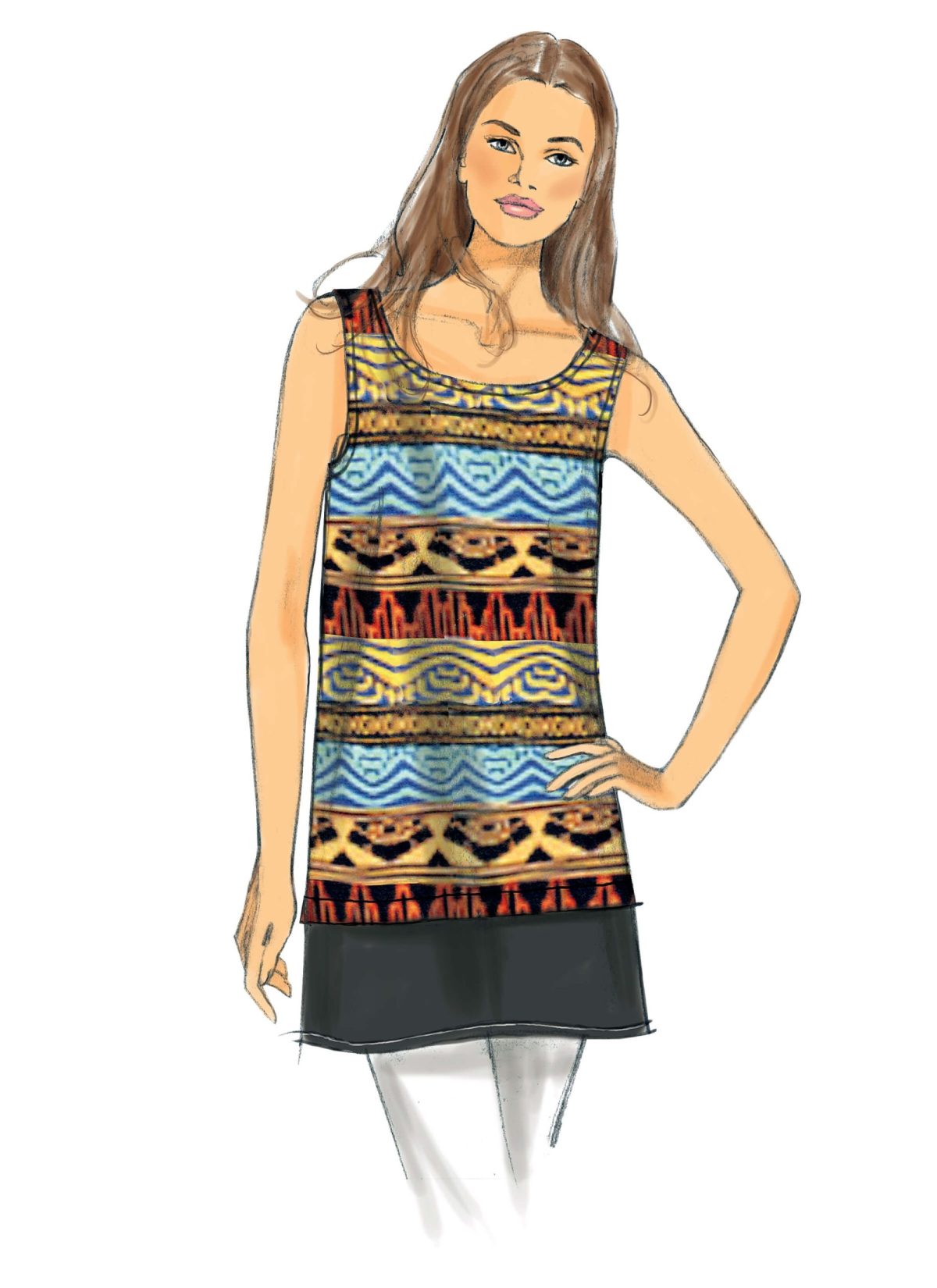 Butterick Sewing Pattern B6214 Misses' Top