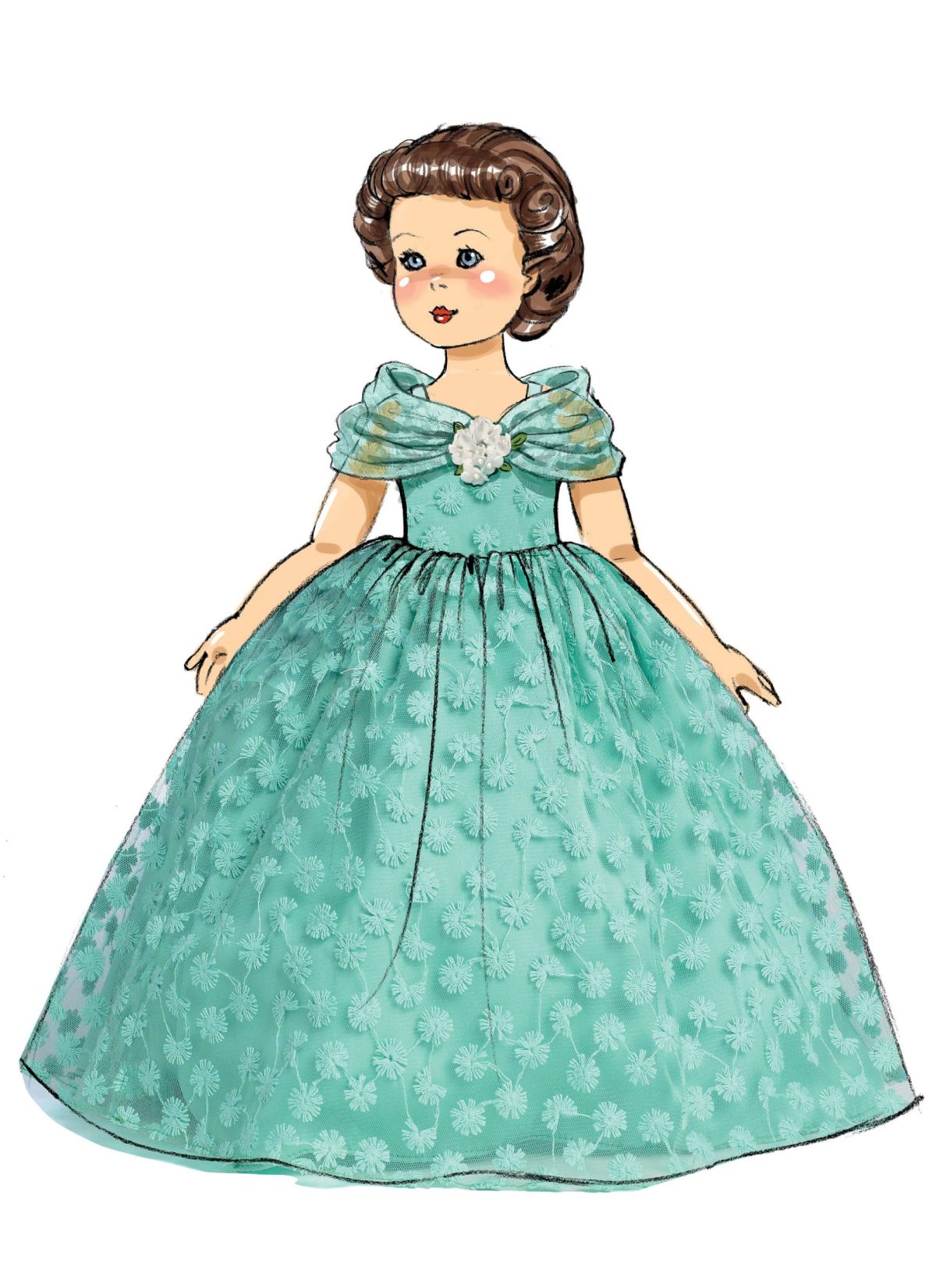 Butterick Sewing Pattern B6336 Retro Outfits for 18" Doll