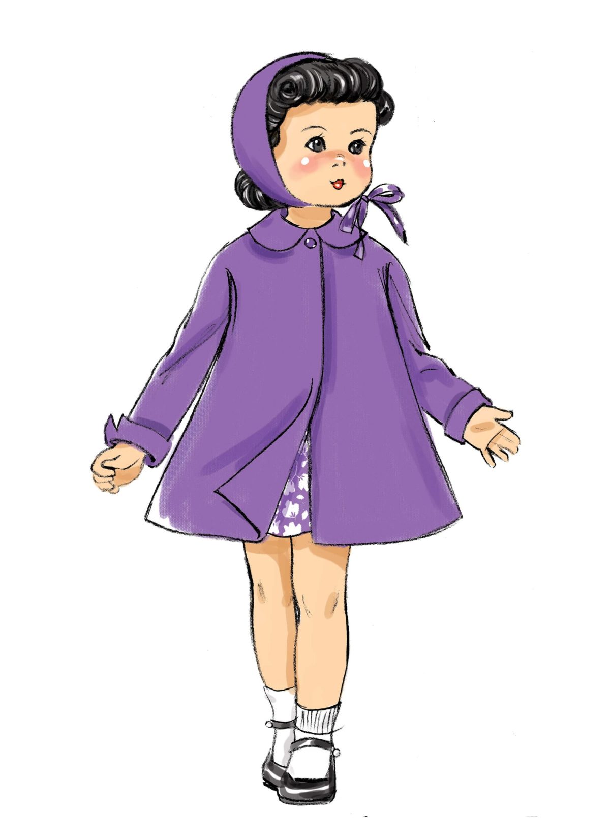 Butterick Sewing Pattern B6336 Retro Outfits for 18" Doll