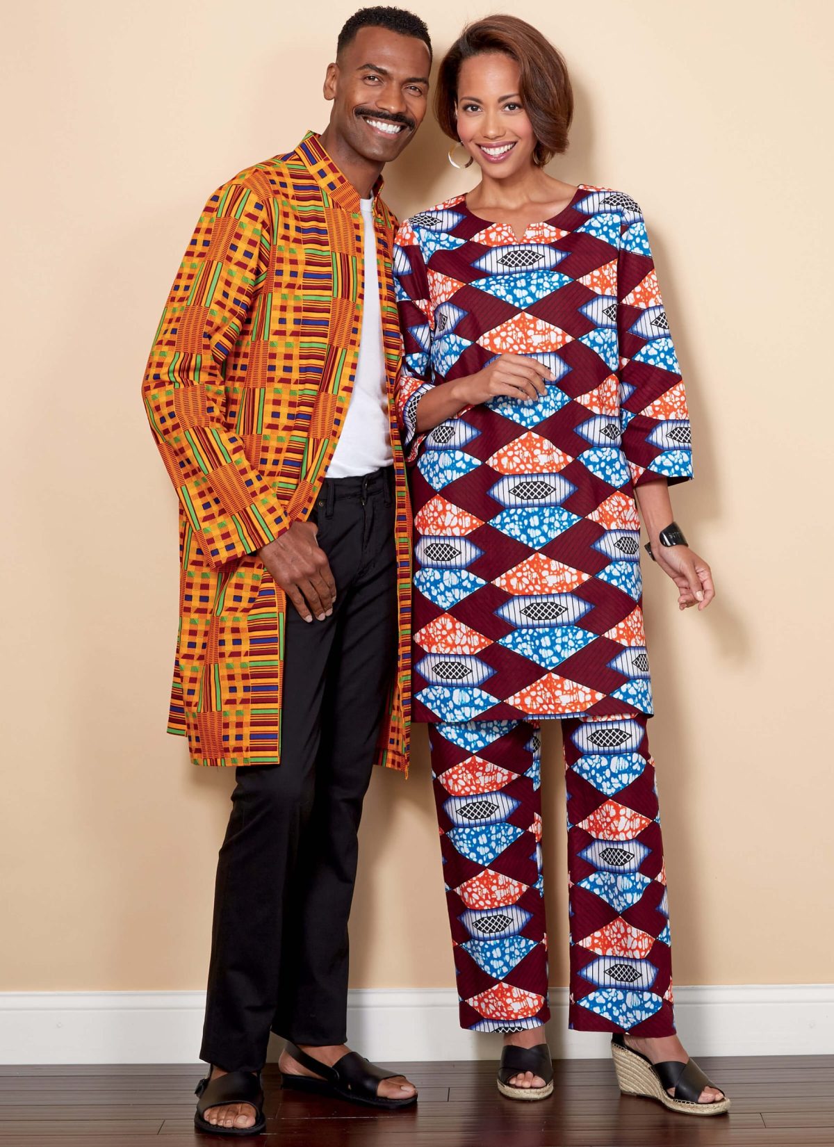 Butterick Sewing Pattern B6534 Misses'/Men's Coat, Tunic and Pants