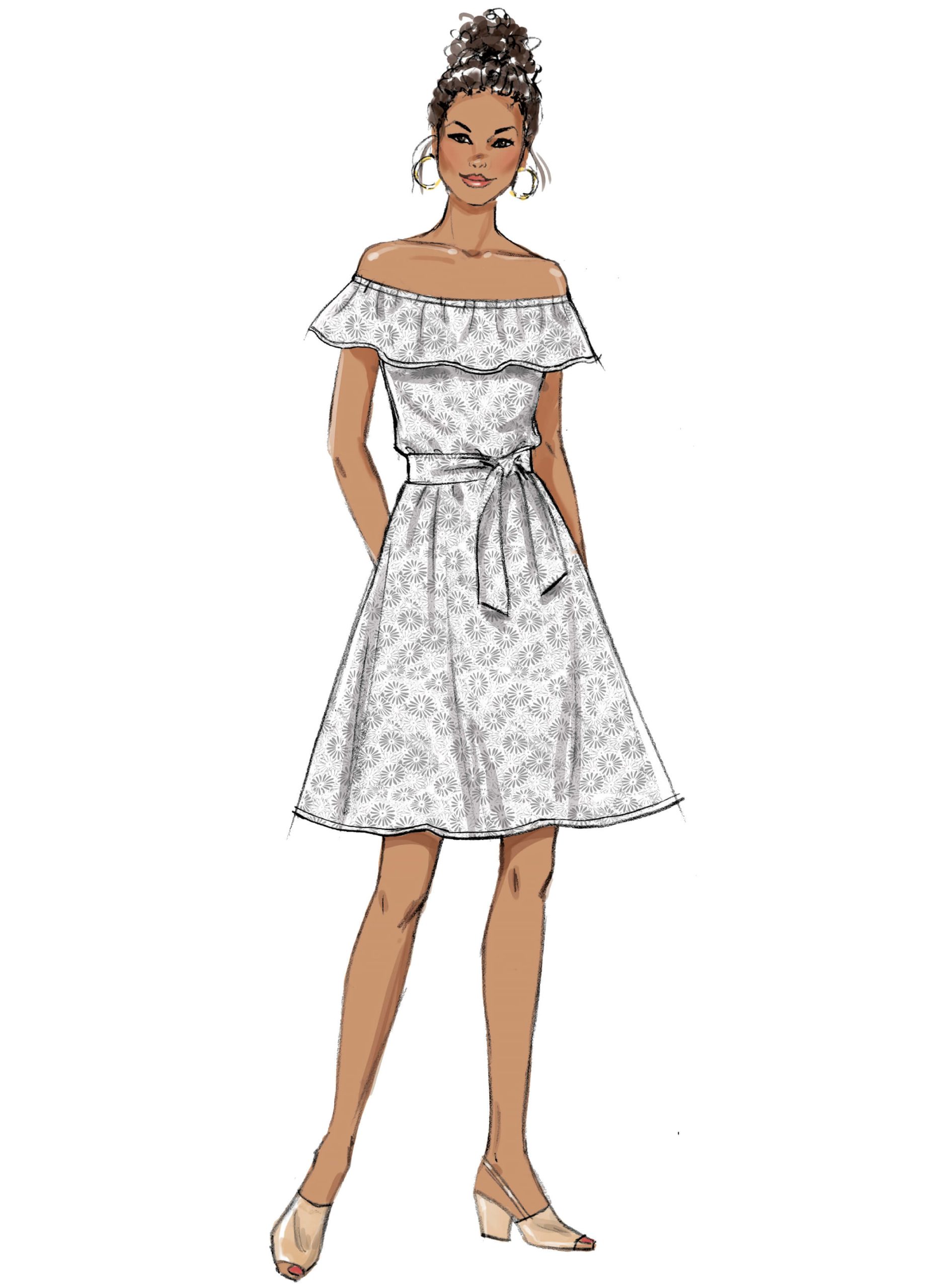 Butterick Sewing Pattern B6566 Misses'/Misses' Petite Dress,Romper, Jumpsuit and Sash