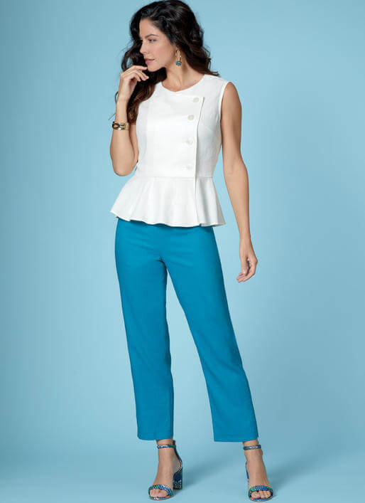 Butterick Sewing Pattern B6670 Misses' Top, Dress, Skirt and Pants