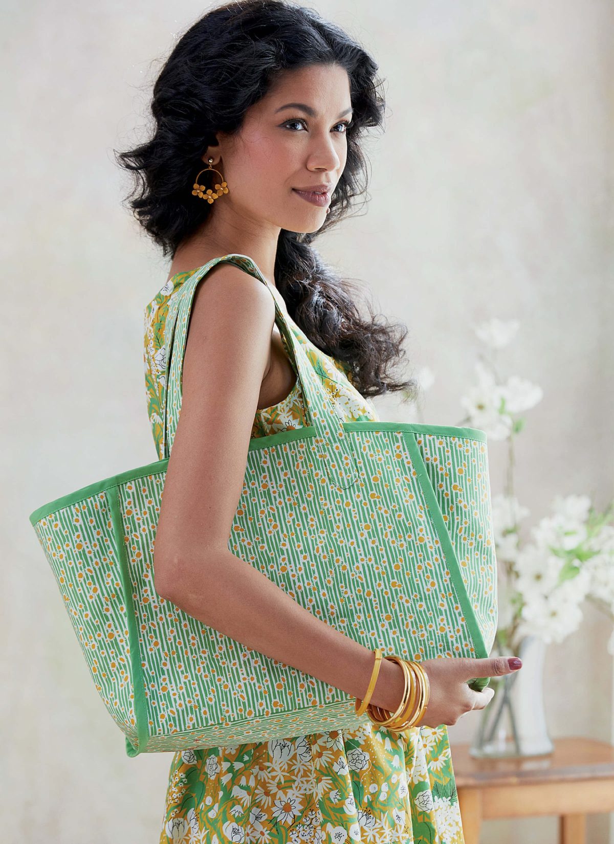 Butterick Sewing Pattern B6674 Misses' Dress, Sash and Bag