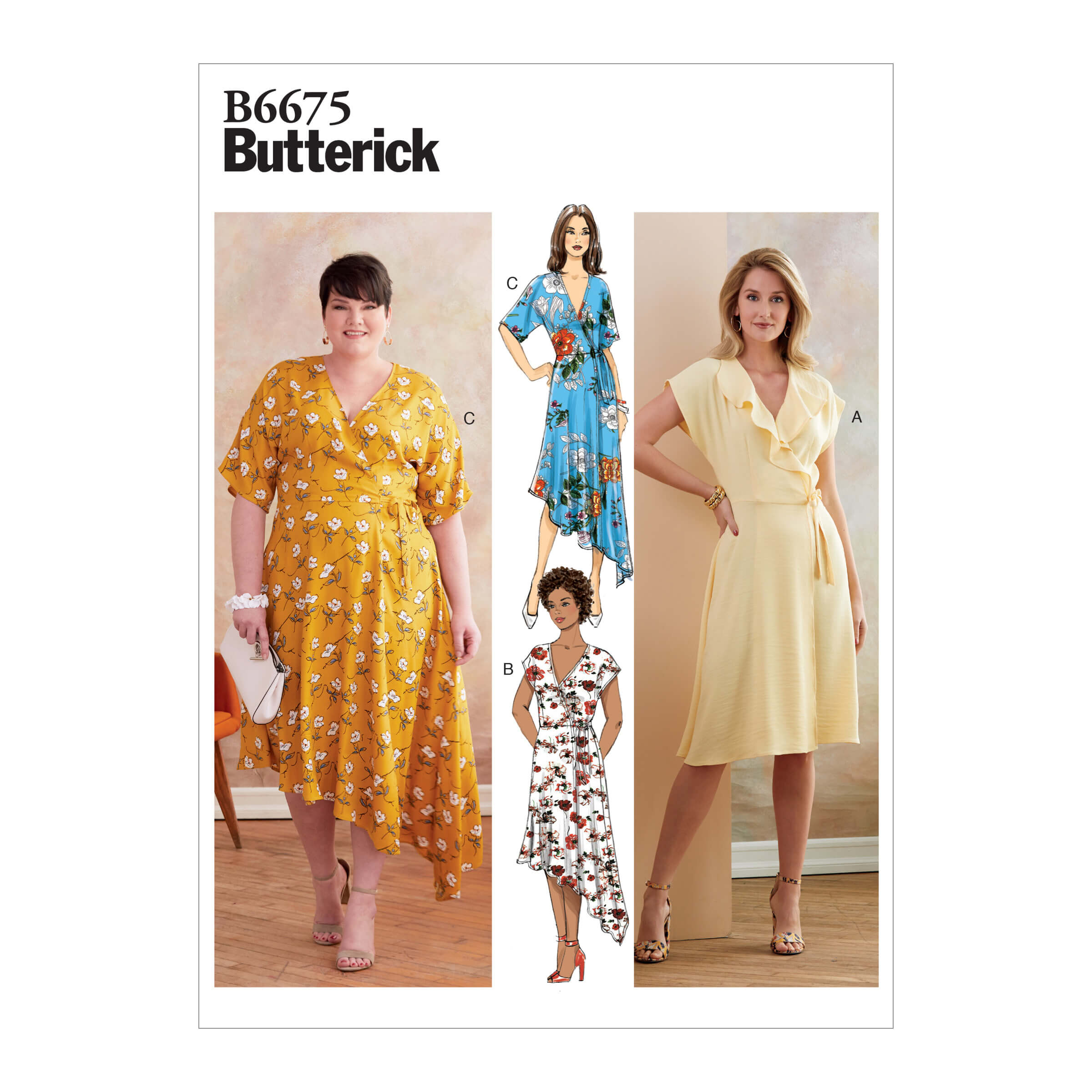 Butterick Sewing Pattern B6675 Misses'/Women's Dress