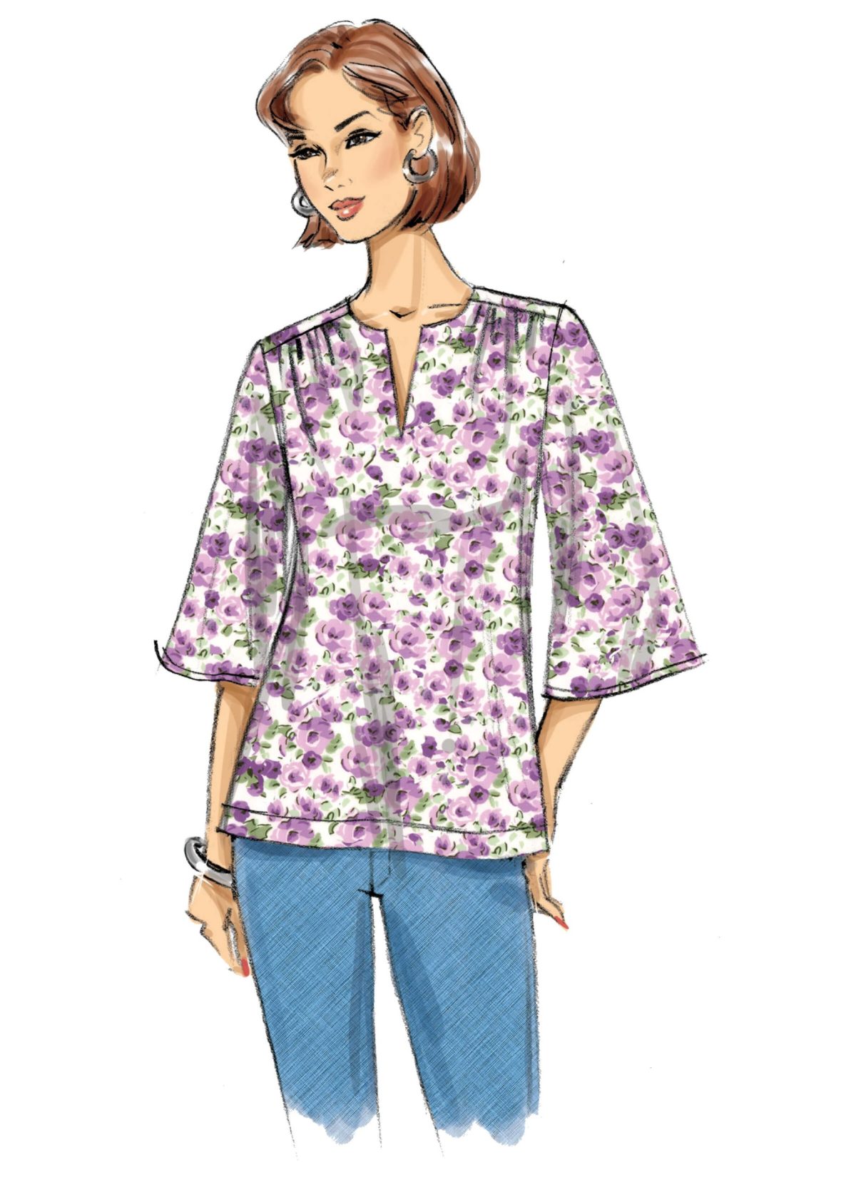 Butterick Sewing Pattern B6688 Misses' Top