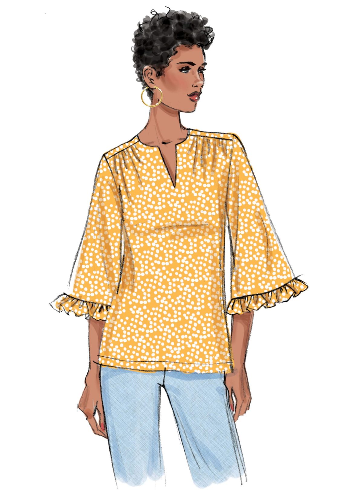 Butterick Sewing Pattern B6688 Misses' Top