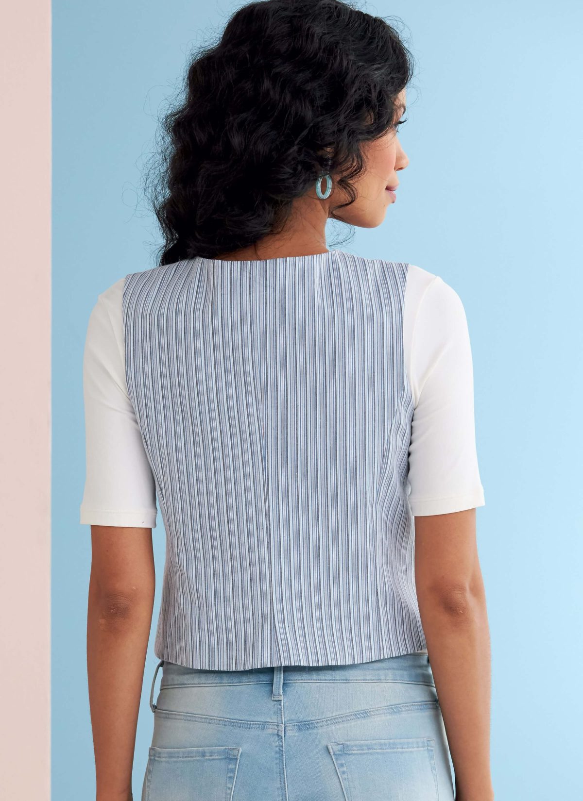 Butterick Sewing Pattern B6745 Misses' Waistcoats in Five Styles