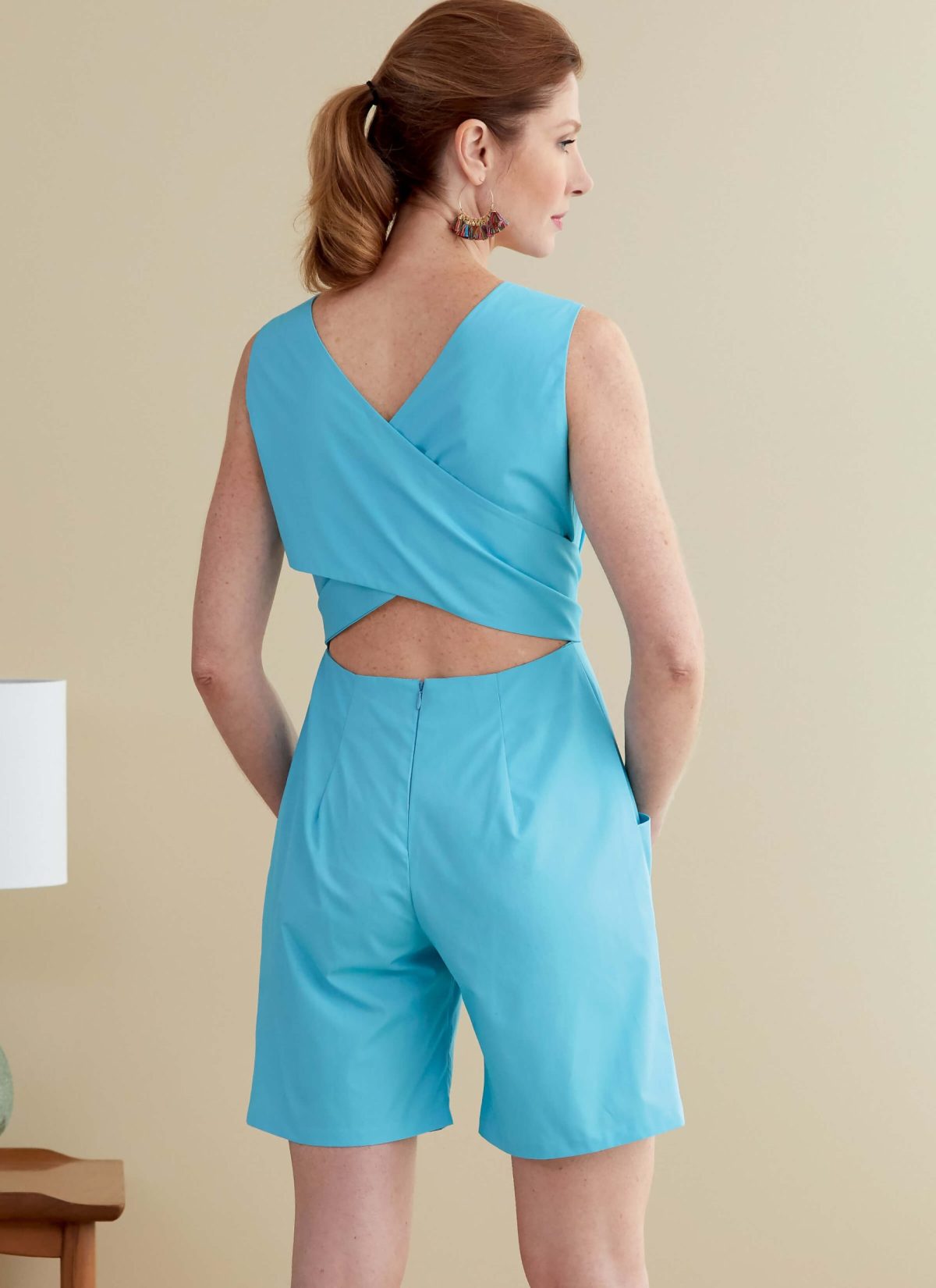 Butterick Sewing Pattern B6760 Misses' Dress and Playsuit. Lisette.