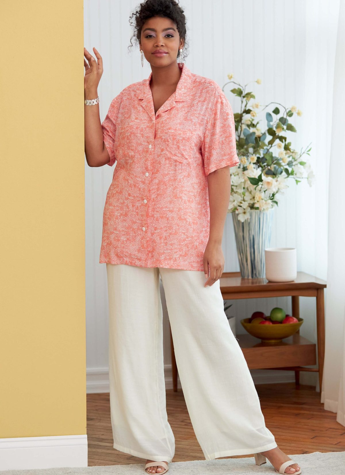 Butterick Sewing Pattern B6846 Unisex Button-Down Shirts Palmer/Pletsch