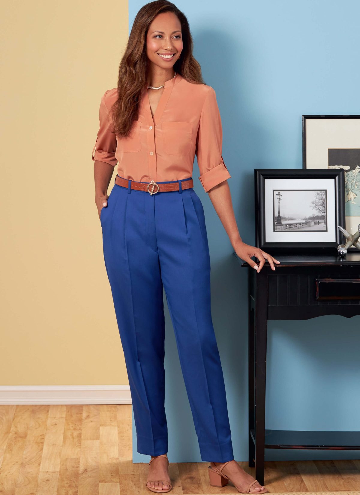 Butterick Sewing Pattern B6878 Palmer Pletsch Misses' Trousers and Shorts