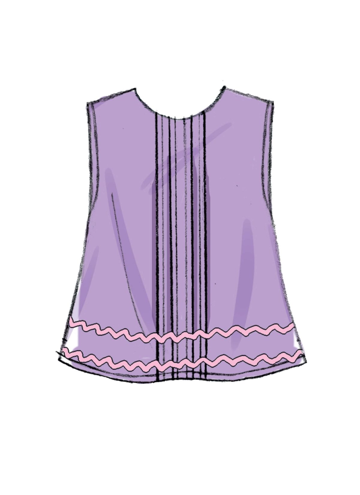 Butterick Sewing Pattern B6884 Infants' Top and Panties