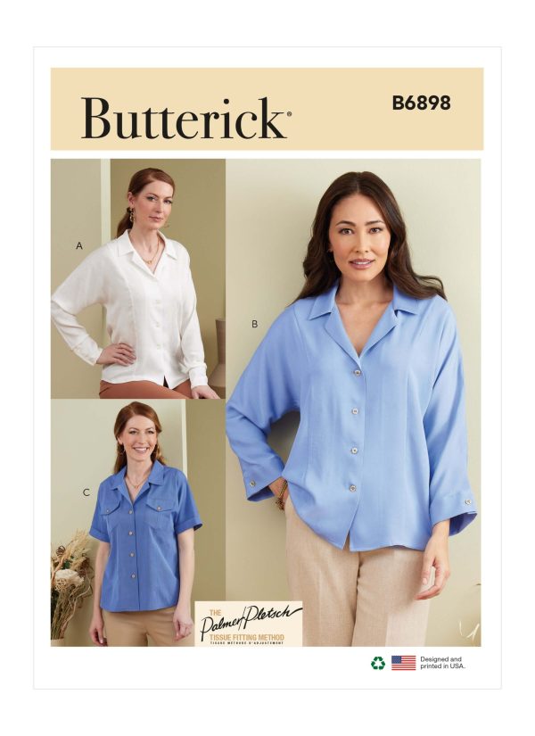 Butterick Sewing Pattern B6898 Misses' Top