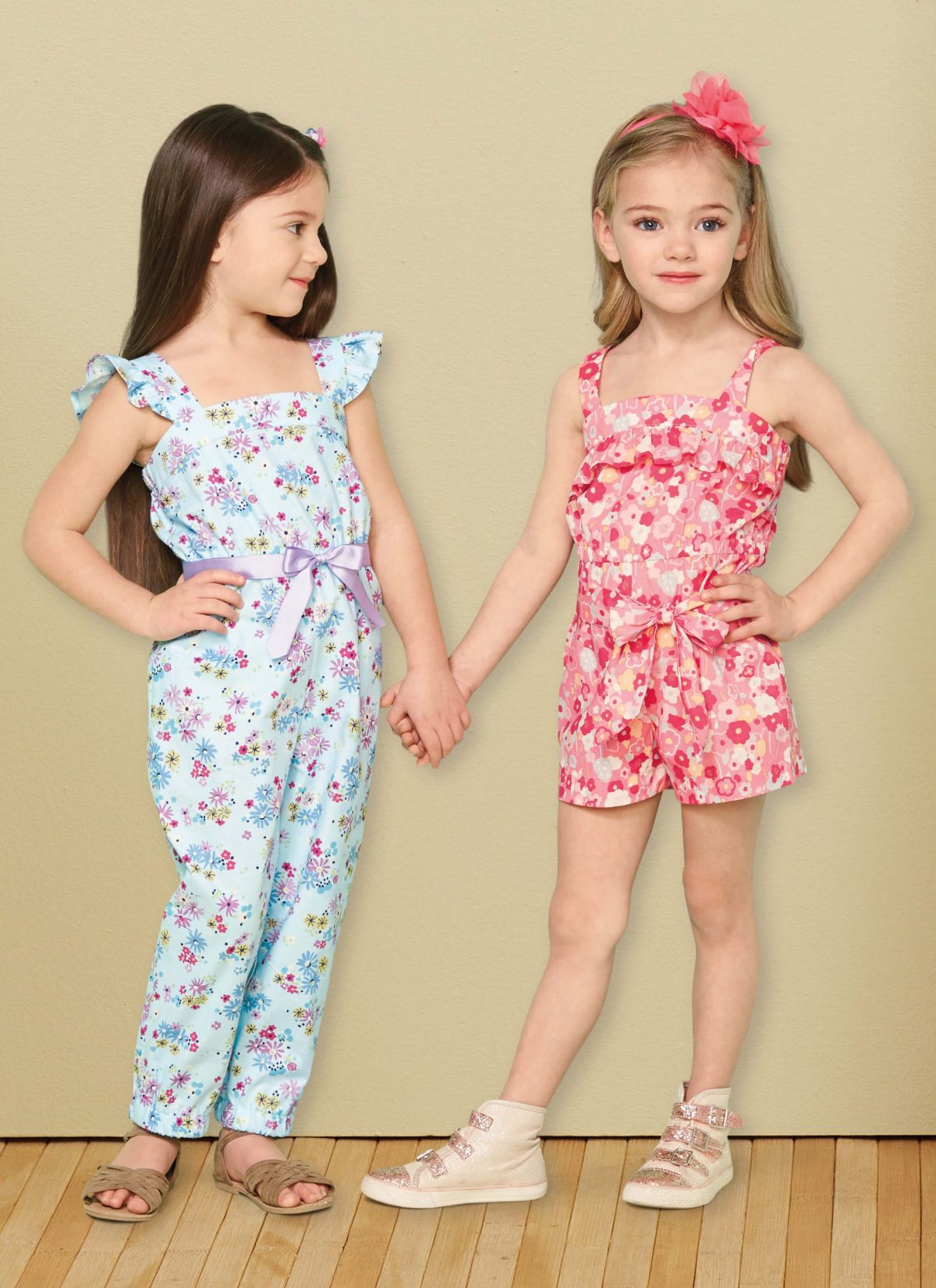 Butterick Sewing Pattern B6907 Children's Romper, Jumpsuit and Sash