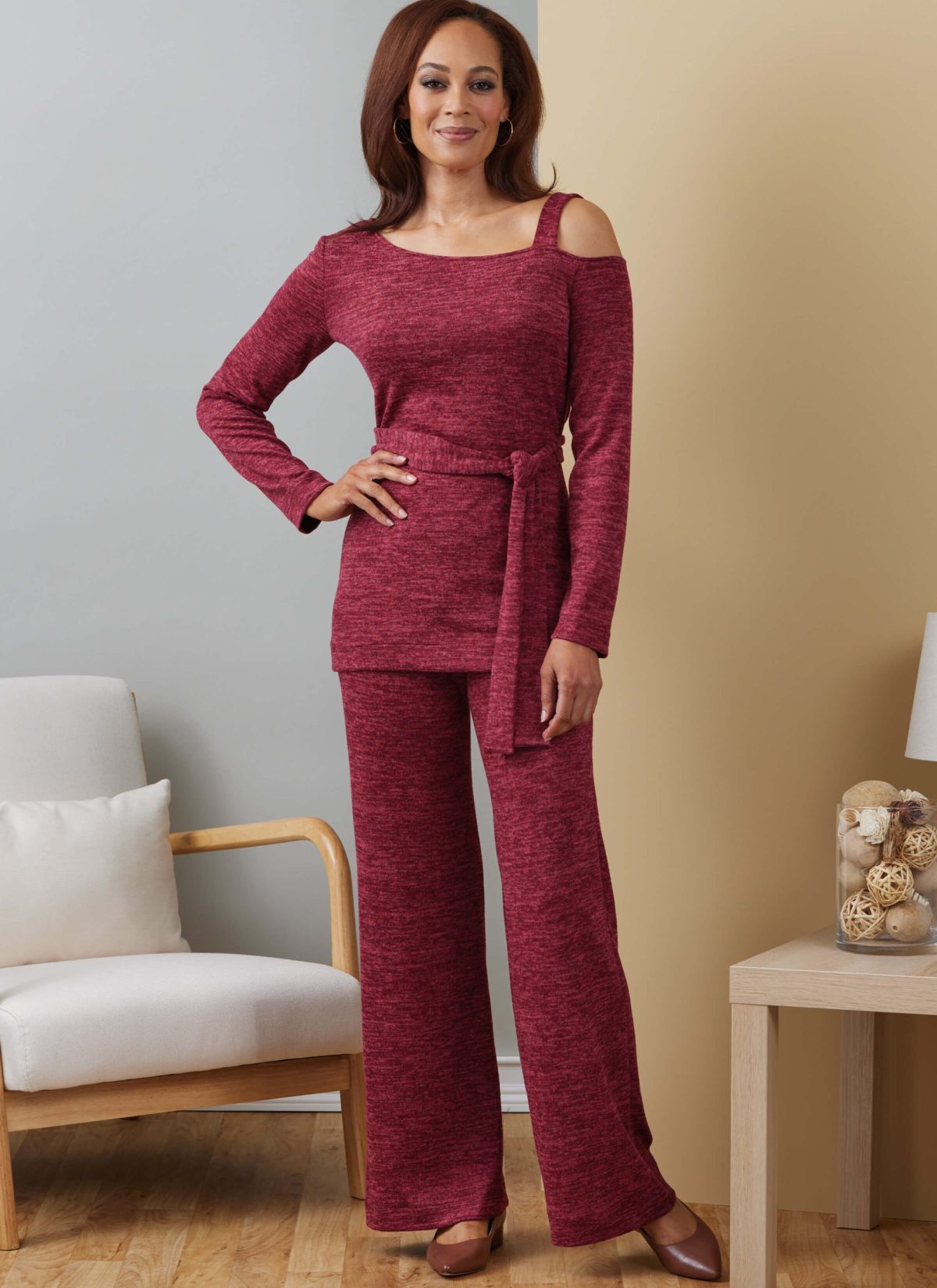 Butterick Sewing Pattern B6913 Misses' Knit Dress, Top, Skirt and Troussers