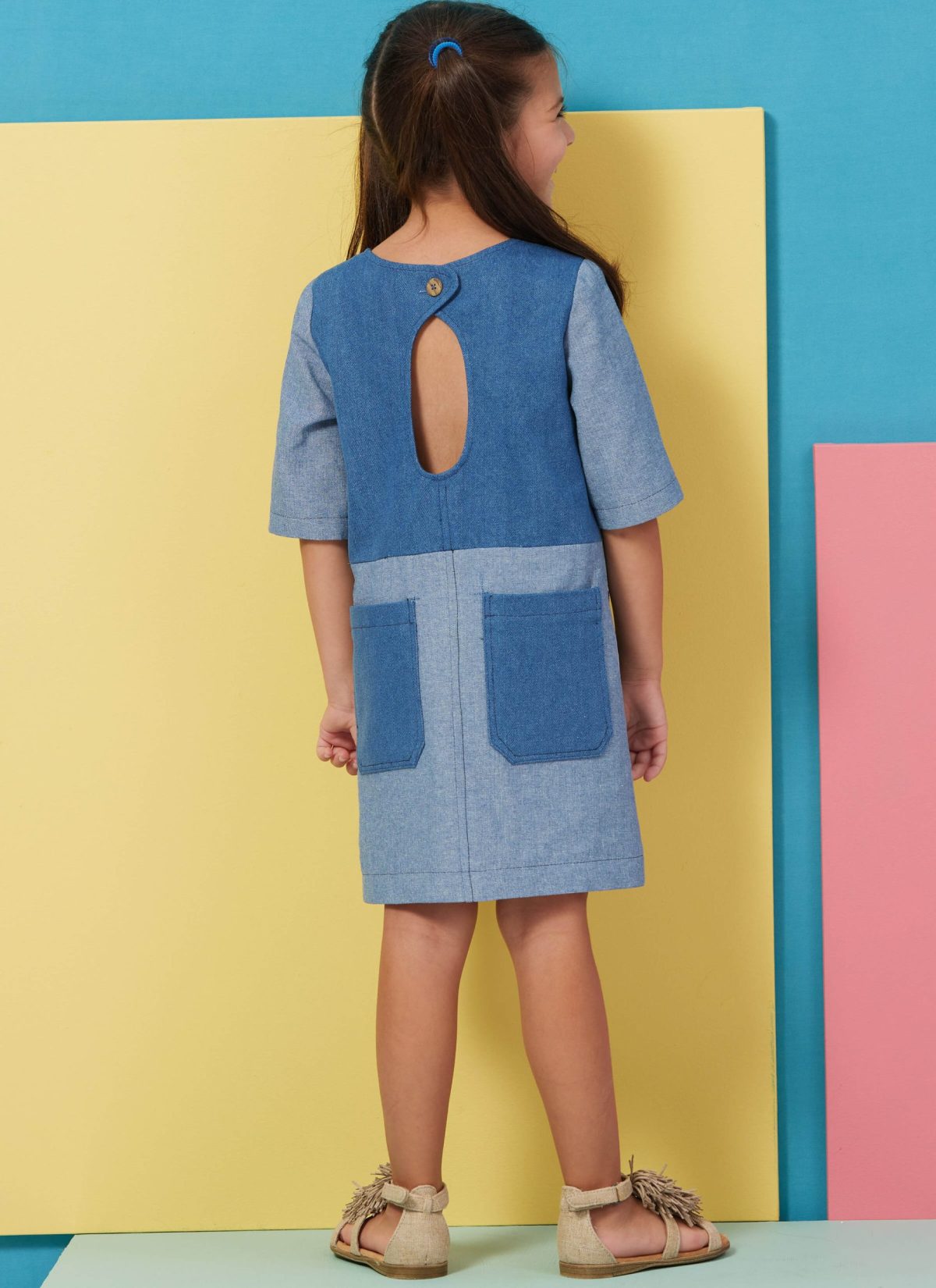 Butterick Sewing Pattern B6937 Children's and Girls' Dress, Romper and Hat