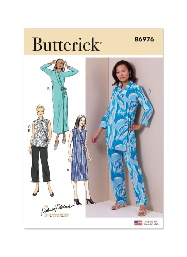 Butterick Sewing Pattern B6976 Misses' Lounge Set by Palmer/Pletsch