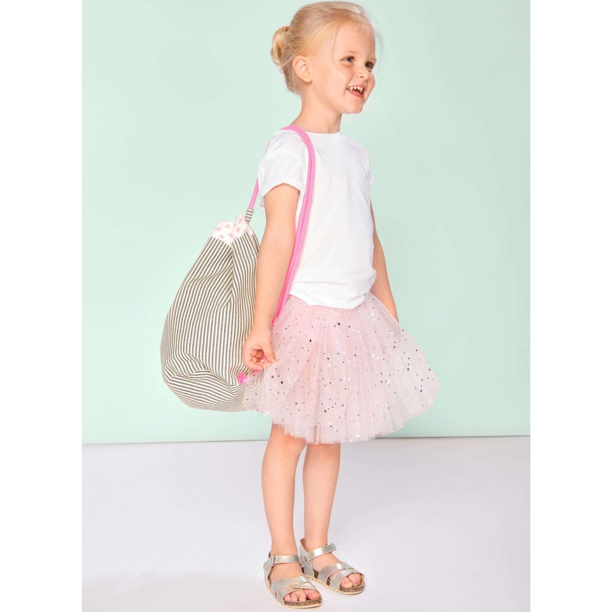 Burda Style Pattern 9256 School Cone, Pencil Case and Gym Bag