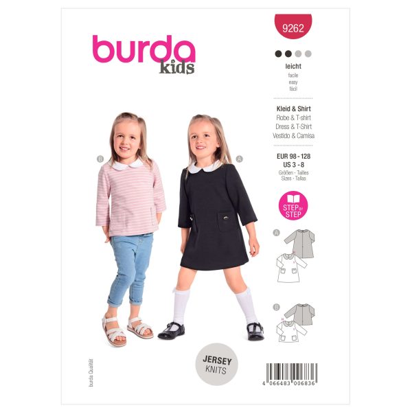 Burda Style Pattern 9262 Children's Dress