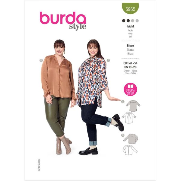 Burda Style Pattern 5965 Misses' Blouse