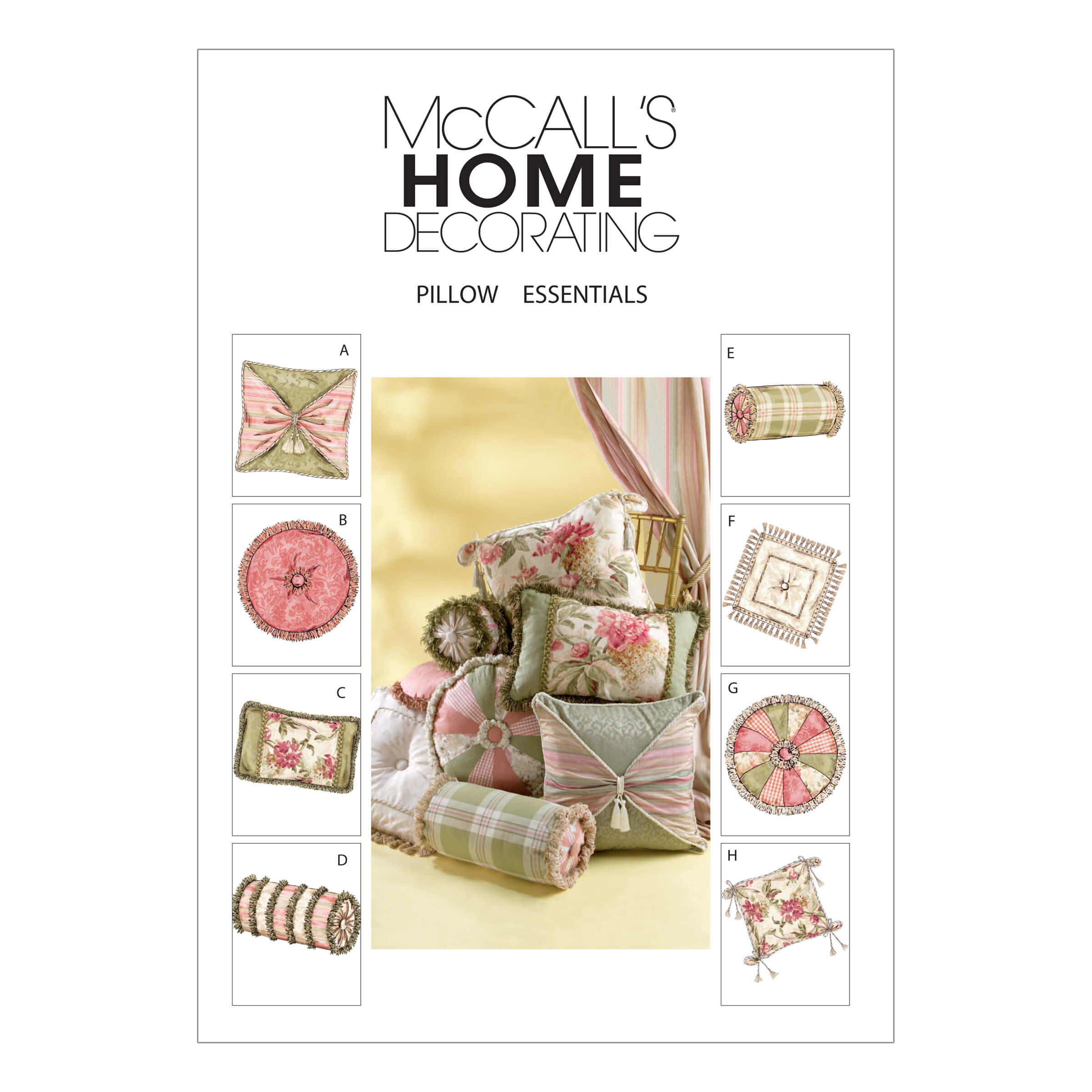 McCall's Sewing Pattern M4410 Pillow Essentials