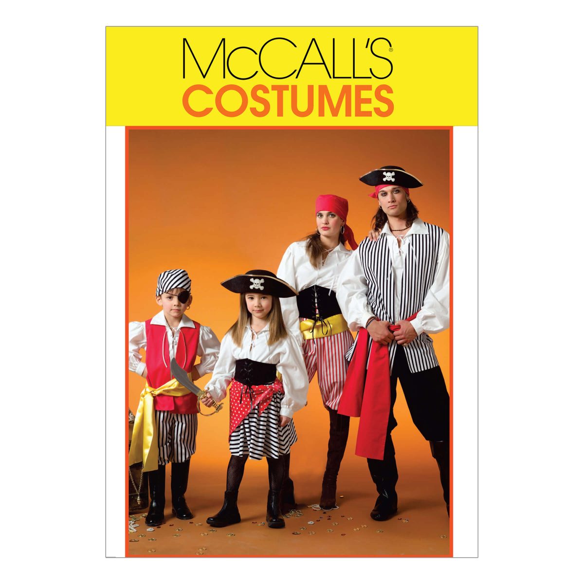 McCall's Sewing Pattern M4952 Misses'/Men's/Children's/Boys'/Girls' Costumes