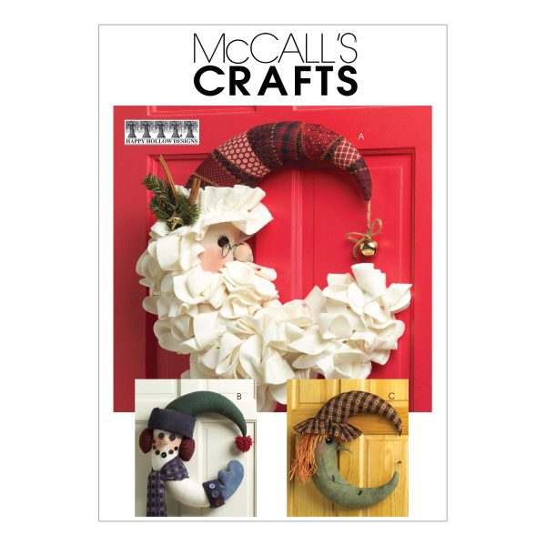 McCall's Sewing Pattern M5205 Christmas Door Hanging Decorations