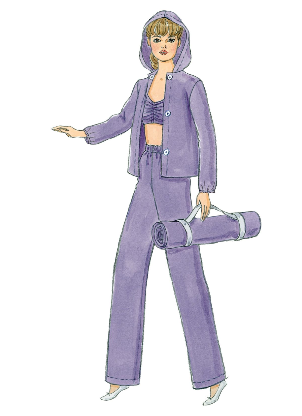 McCall's Sewing Pattern M6258 Fashion Clothes For 11½" Doll