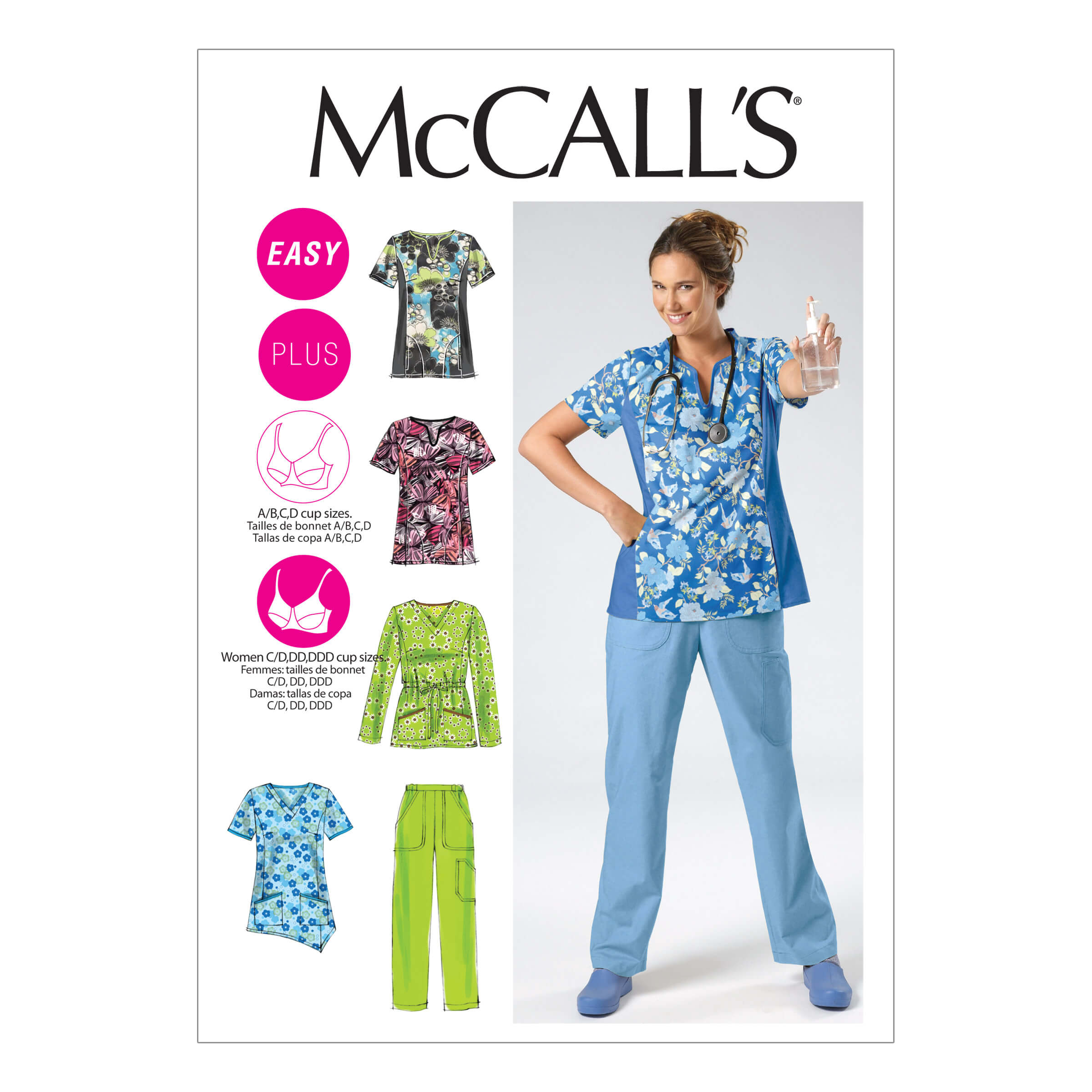 McCall's Sewing Pattern M6473 Misses'/Women's Tops and Pants