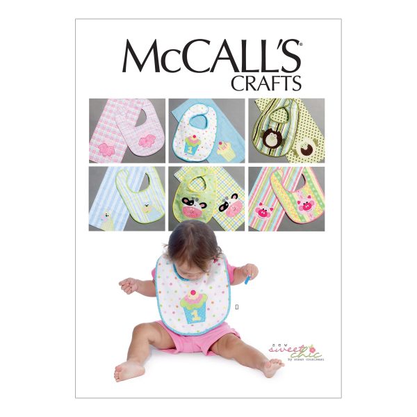 McCall's Sewing Pattern M6478 Bibs and Burp Cloths
