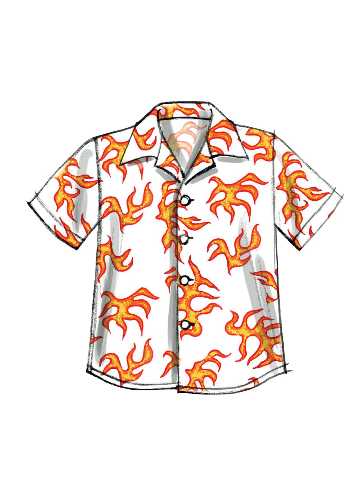 McCall's Sewing Pattern M6548 Children's/Boys' Shirt, Top and Shorts