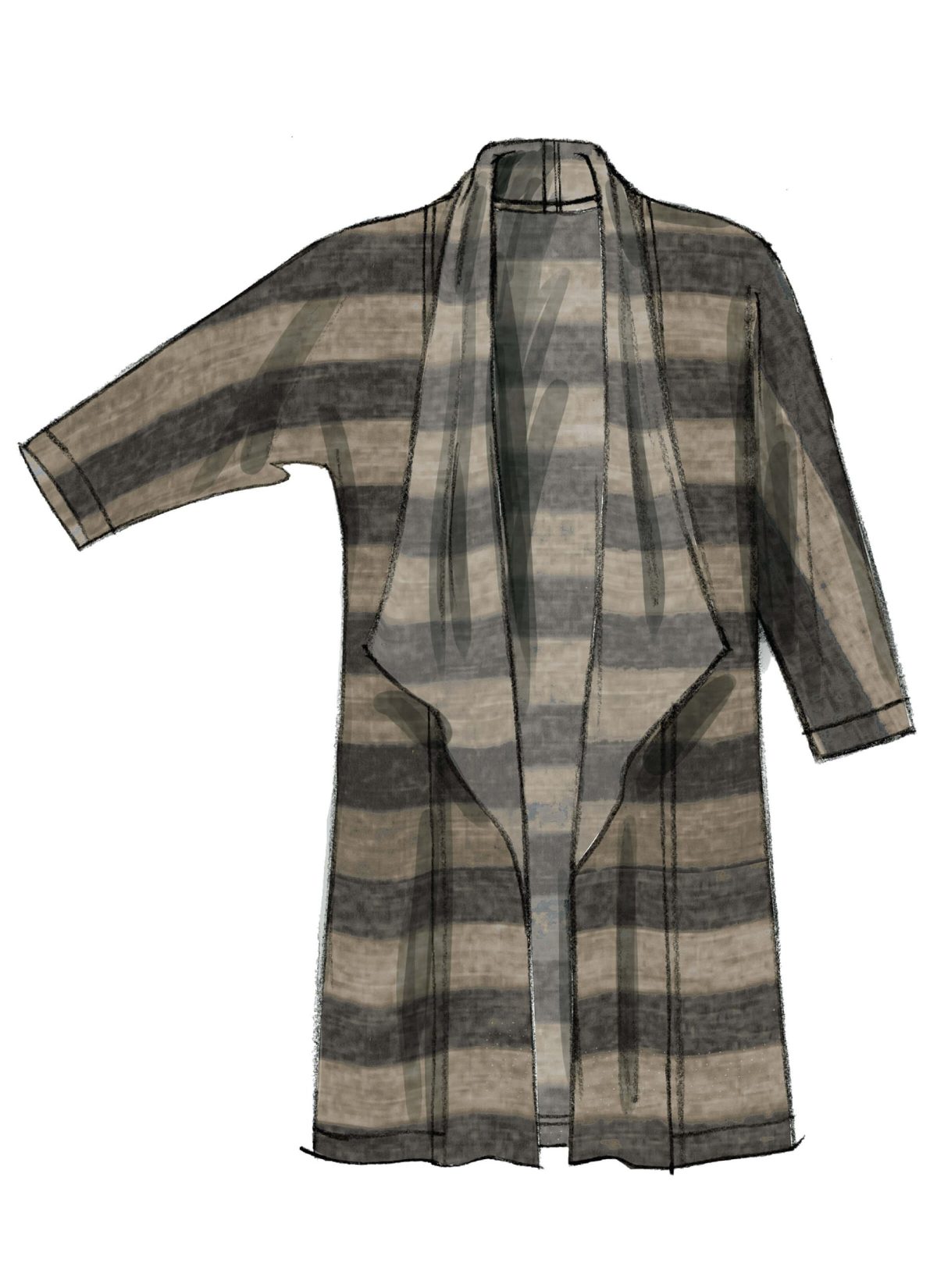 McCall's Sewing Pattern M6802 Misses'/Women's Cardigans