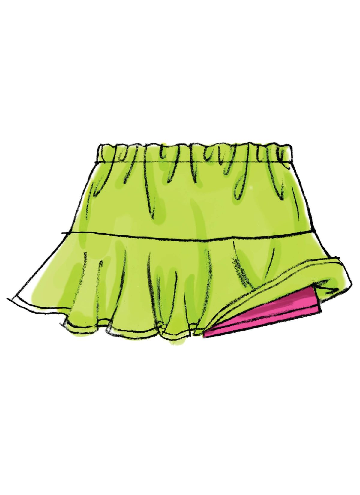 McCall's Sewing Pattern M6918 Children's/Girls' Skorts