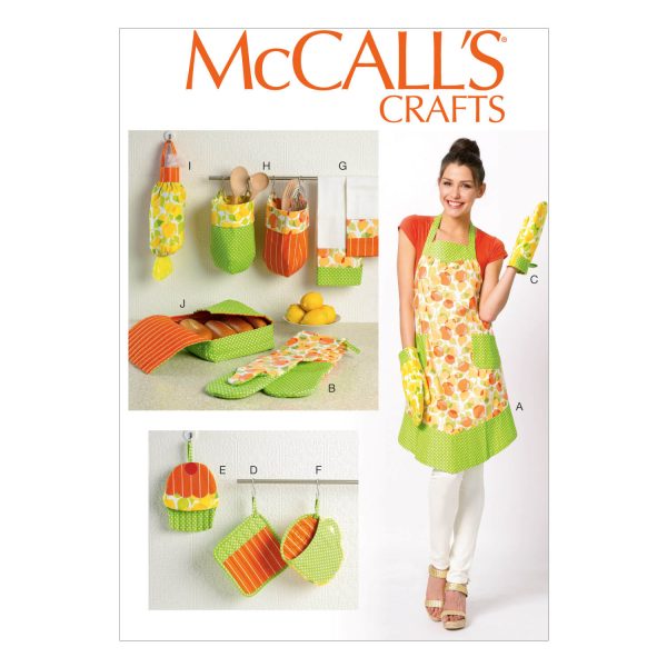 McCall's Sewing Pattern M6978 Apron and Kitchen Accessories