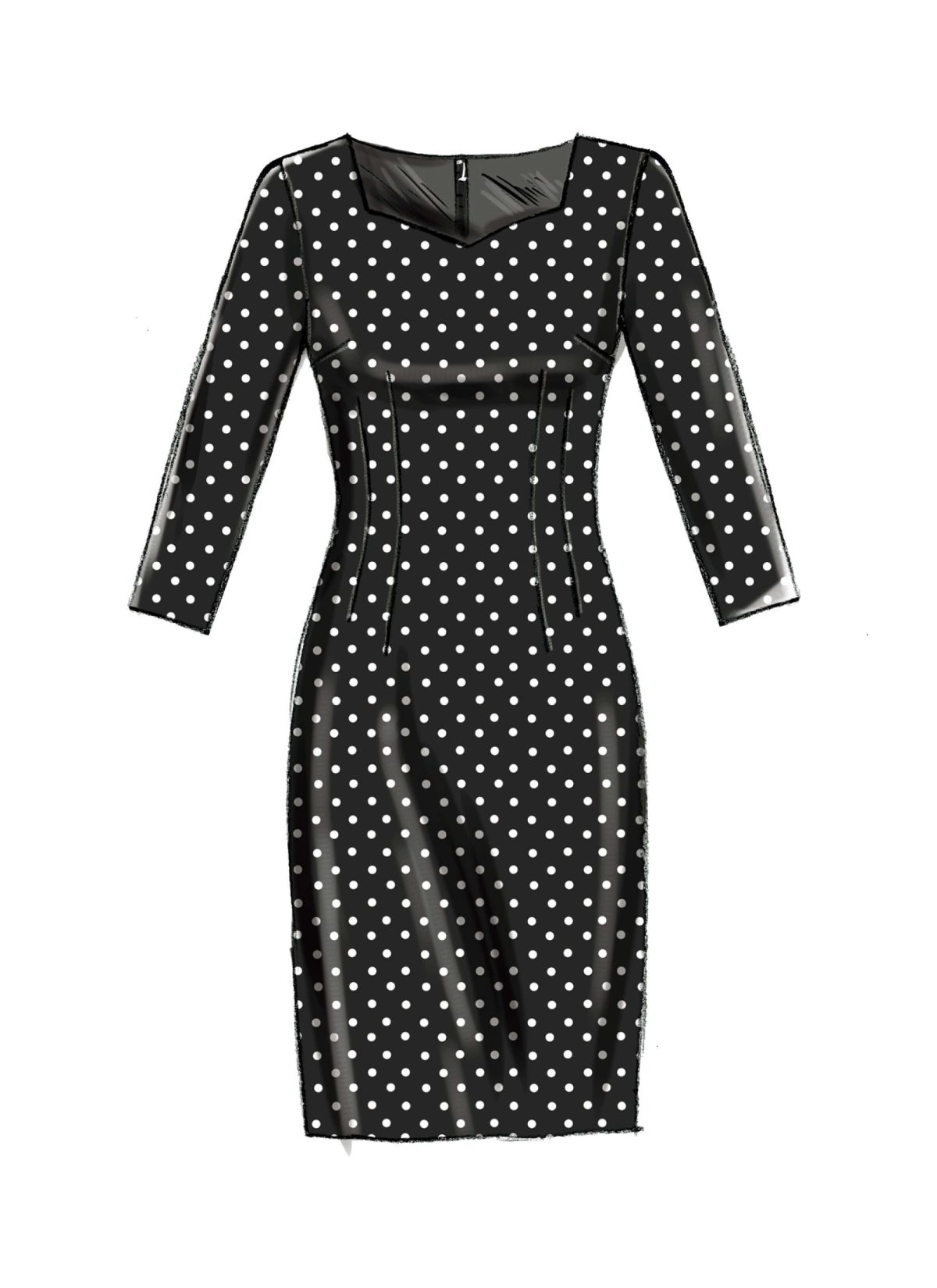 McCall's Sewing Pattern M7085 Misses'/Miss Petite Dresses