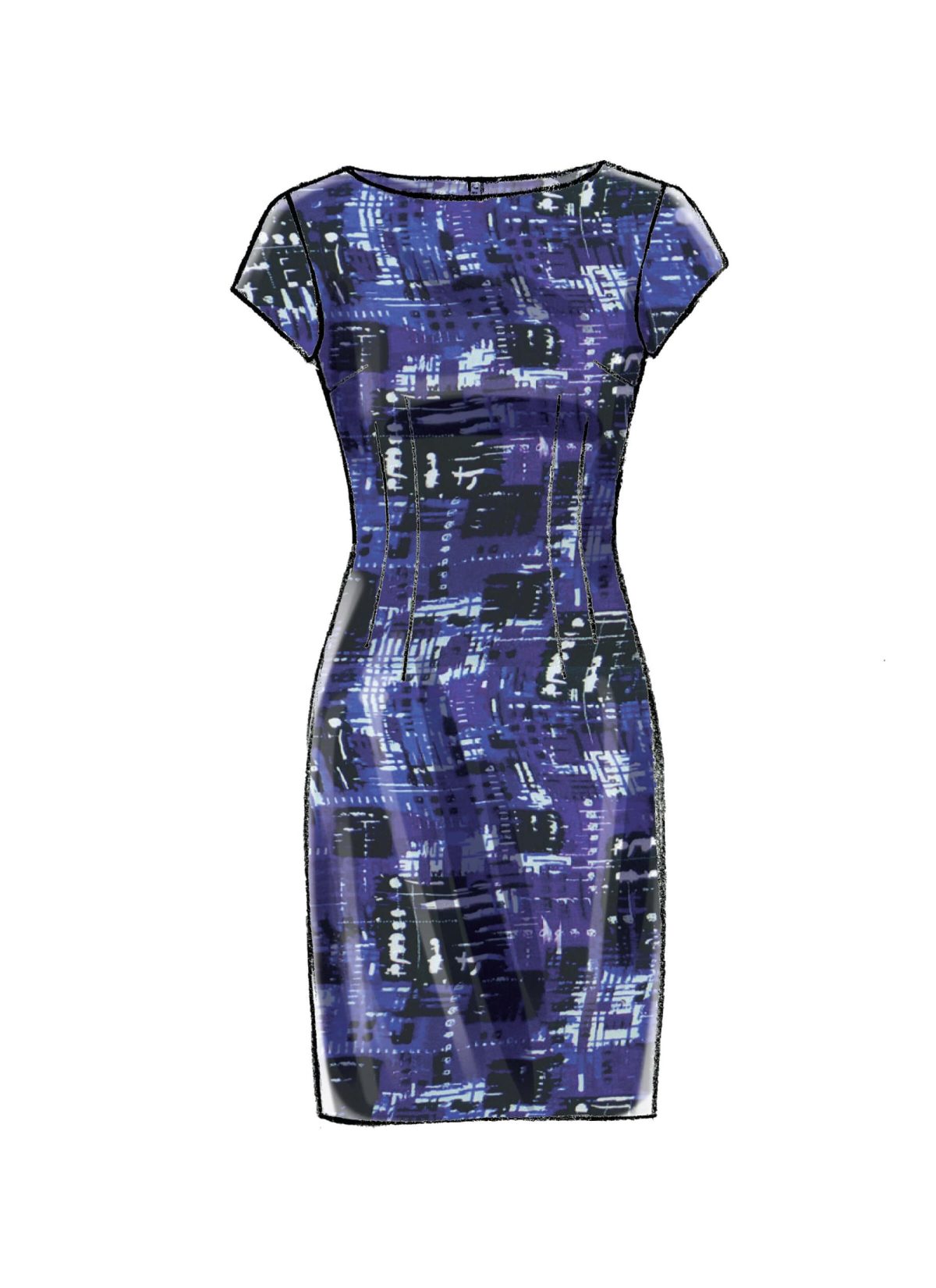 McCall's Sewing Pattern M7085 Misses'/Miss Petite Dresses