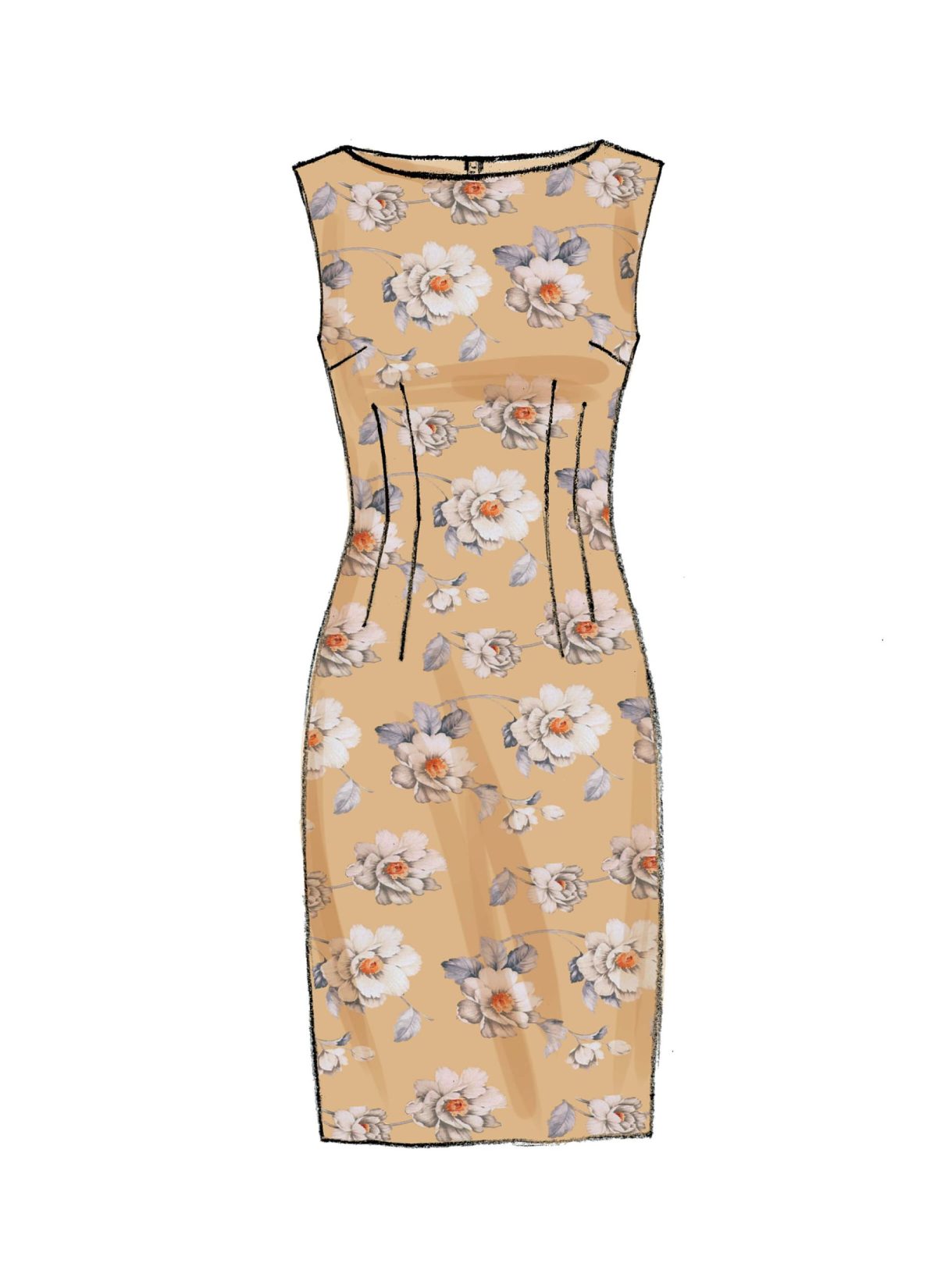 McCall's Sewing Pattern M7085 Misses'/Miss Petite Dresses