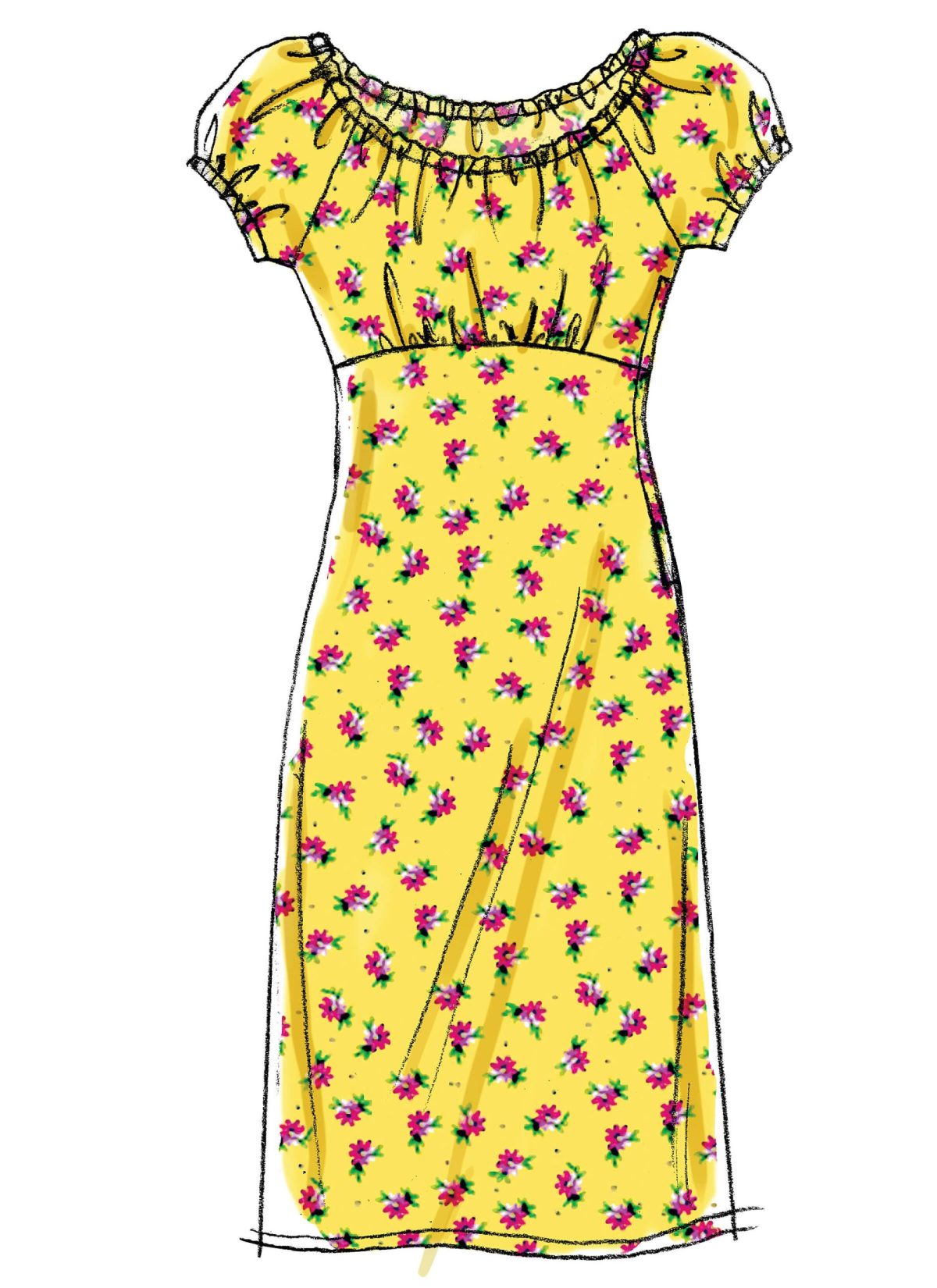 McCall's Sewing Pattern M7116 Misses' Dresses