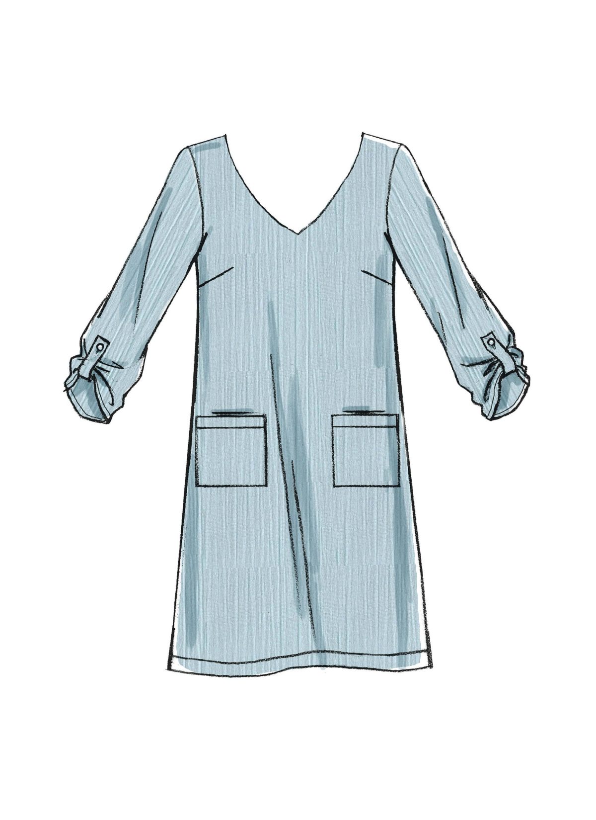 McCall's Sewing Pattern M7120 Misses' Dresses and Belt