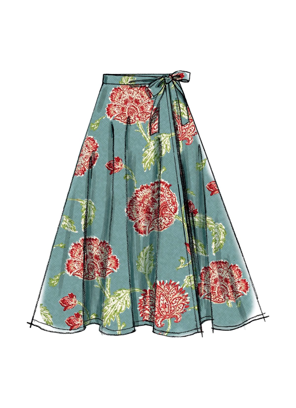 McCall's Sewing Pattern M7129 Misses' Skirts