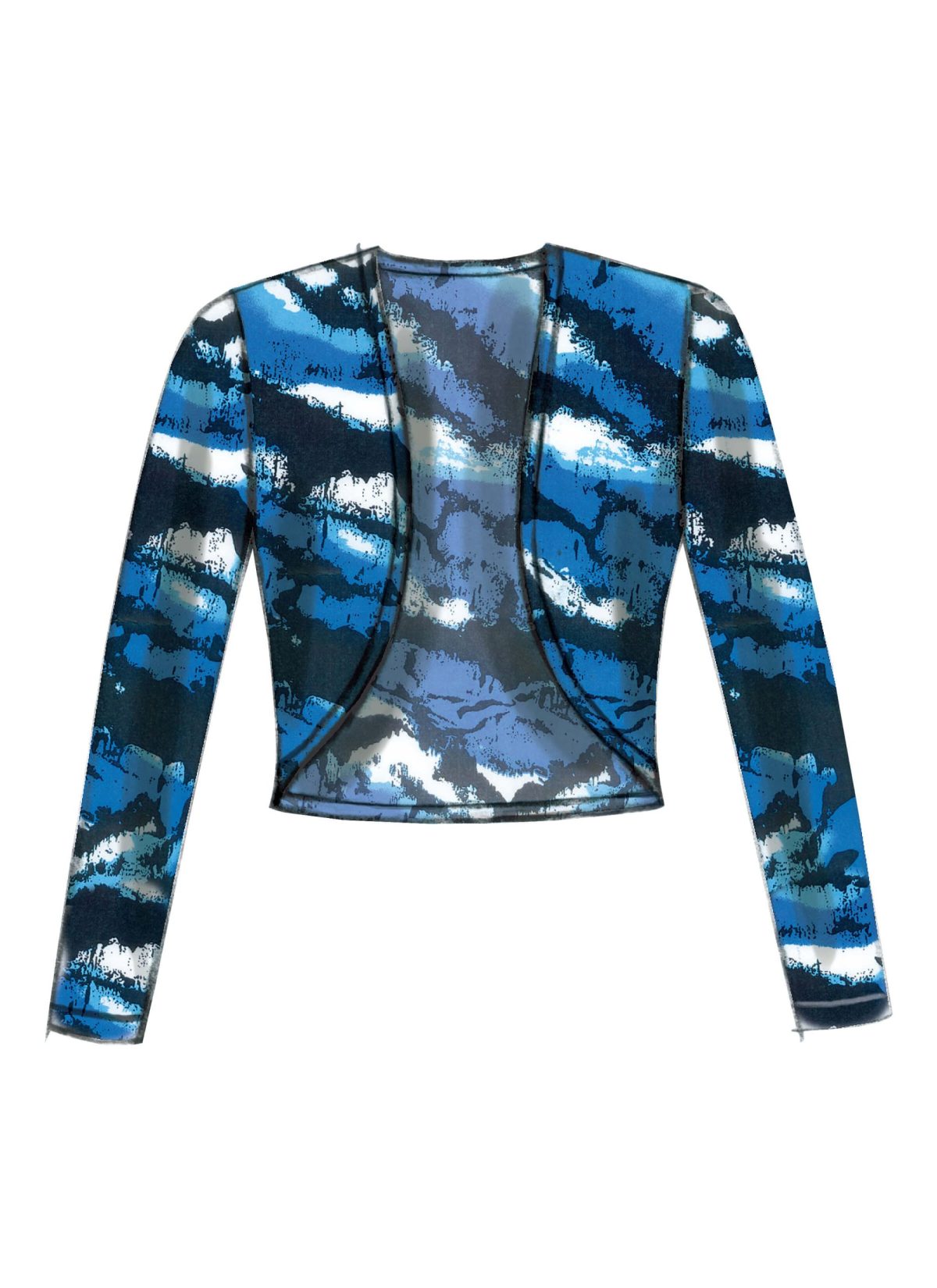 McCall's Sewing Pattern M7254 Misses' Cardigans