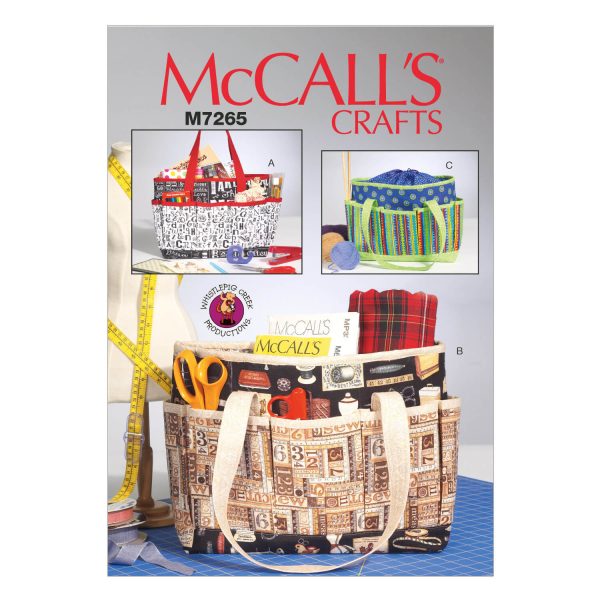 McCall's Sewing Pattern M7265 Project Totes