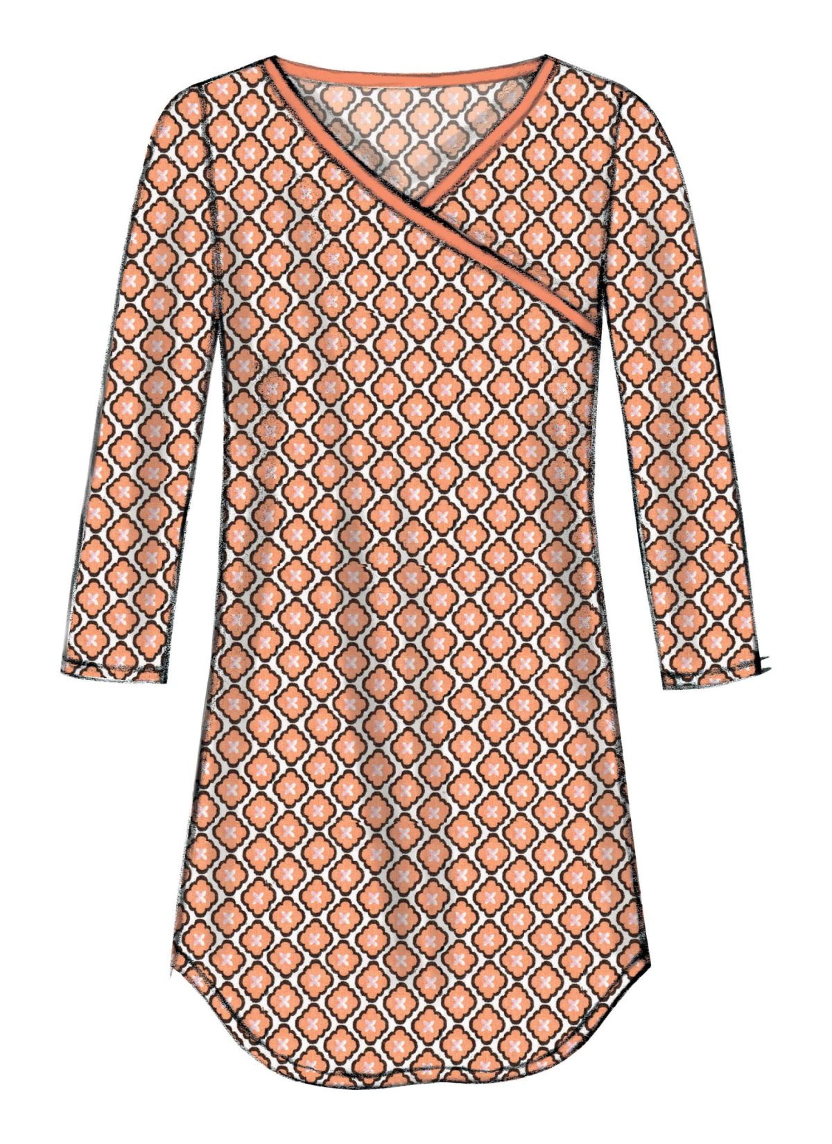 McCall's Sewing Pattern M7297 Misses'/Women's Robe, Belt, Tops, Dress, Shorts and Pants