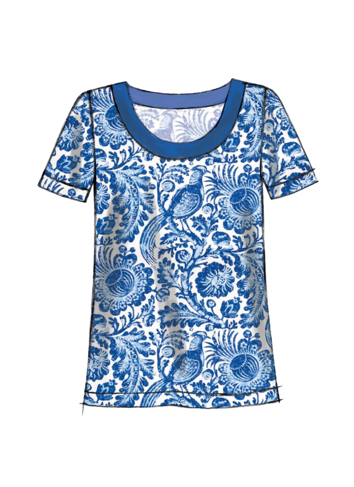 McCall's Sewing Pattern M7322 Misses' Pullover Tops