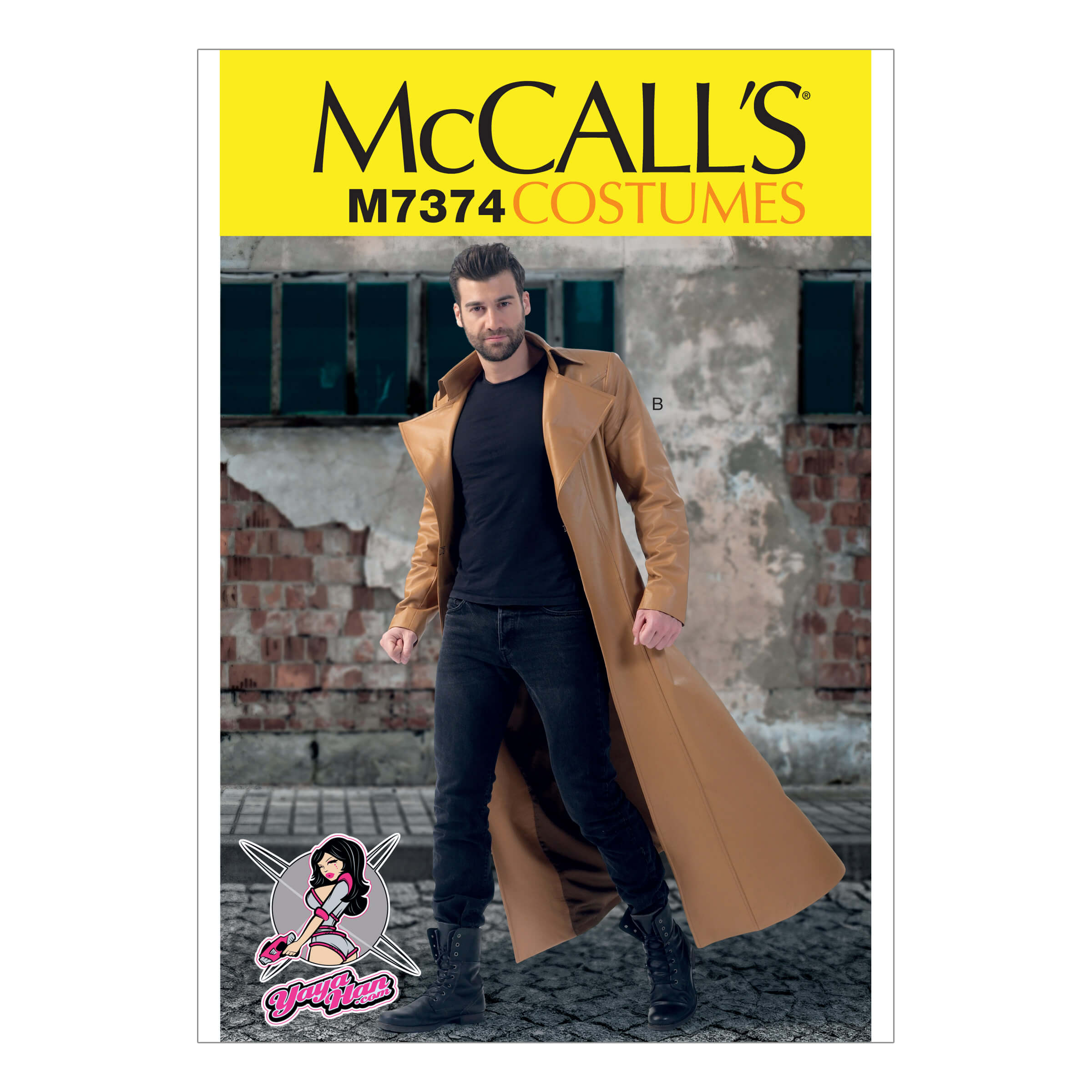 McCall's Sewing Pattern M7374 Collared and Seamed Coats