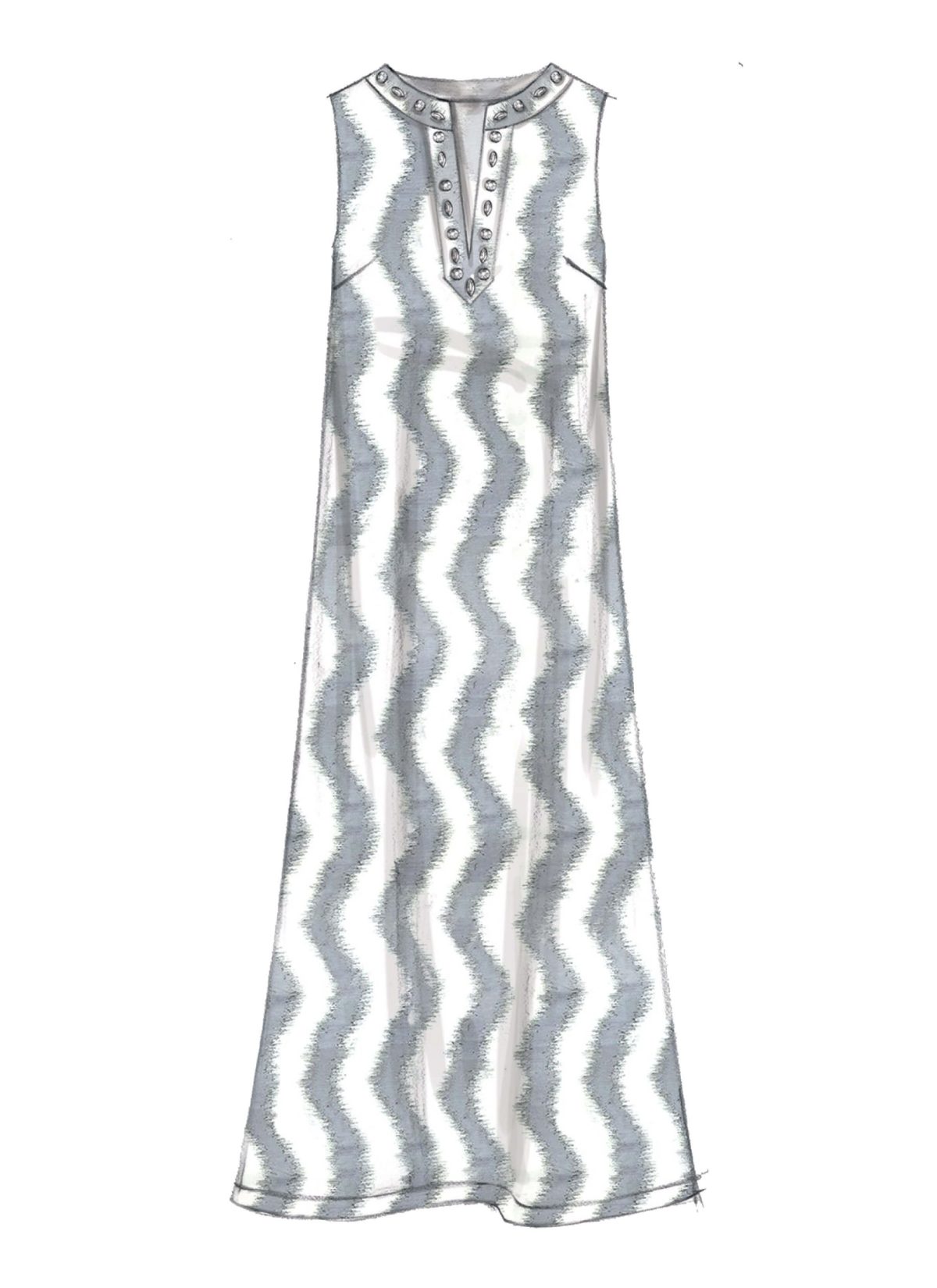 McCall's Sewing Pattern M7408 Misses' Tunic and Dresses