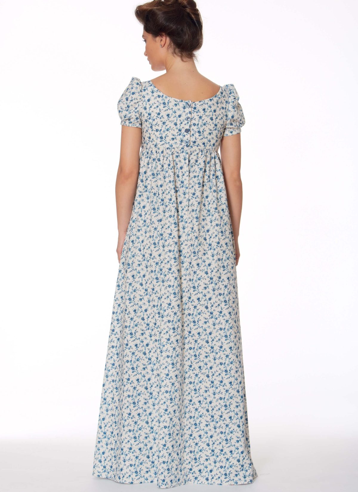 McCall's Sewing Pattern M7493 Cropped Jacket, Floor-Length Coat and A-Line, Square-Neck Dress