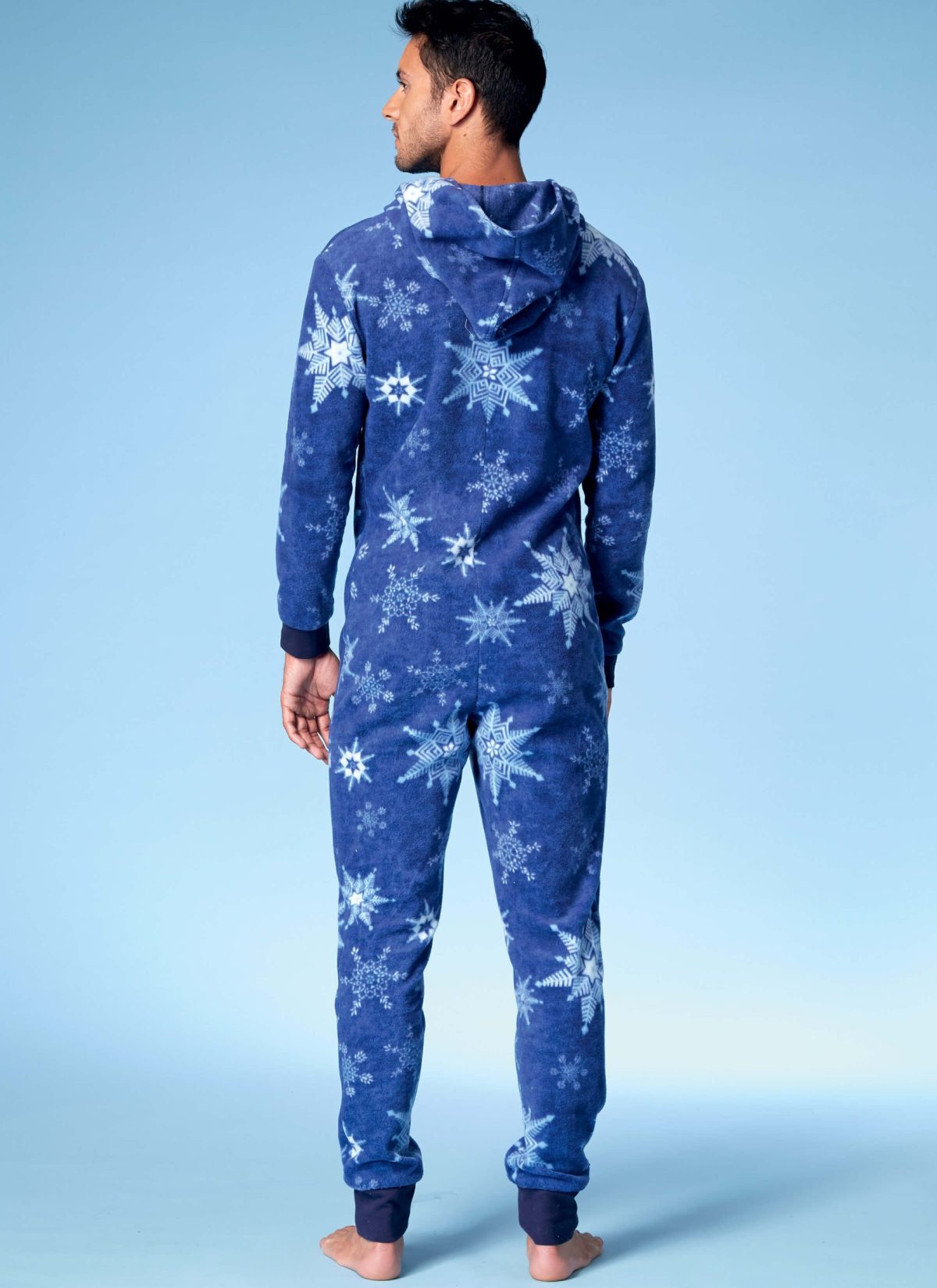 McCall's Sewing Pattern M7518 Men's/Misses'/Boys'/Girls'/Children's Hooded Jumpsuits and Dog Coat with Kangaroo Pocket