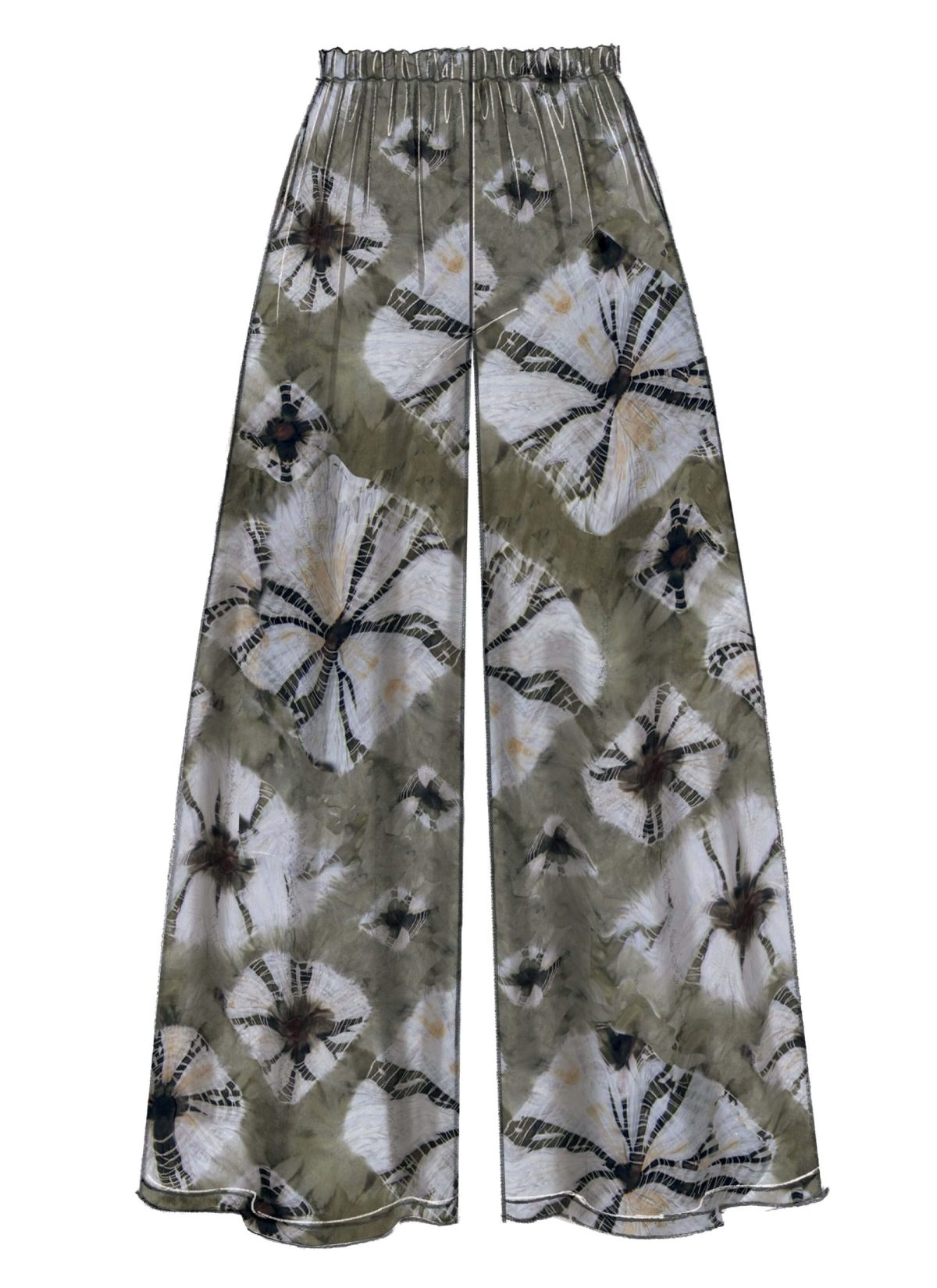 McCall's Sewing Pattern M7576 Misses' Elastic-Waist Loose Pants