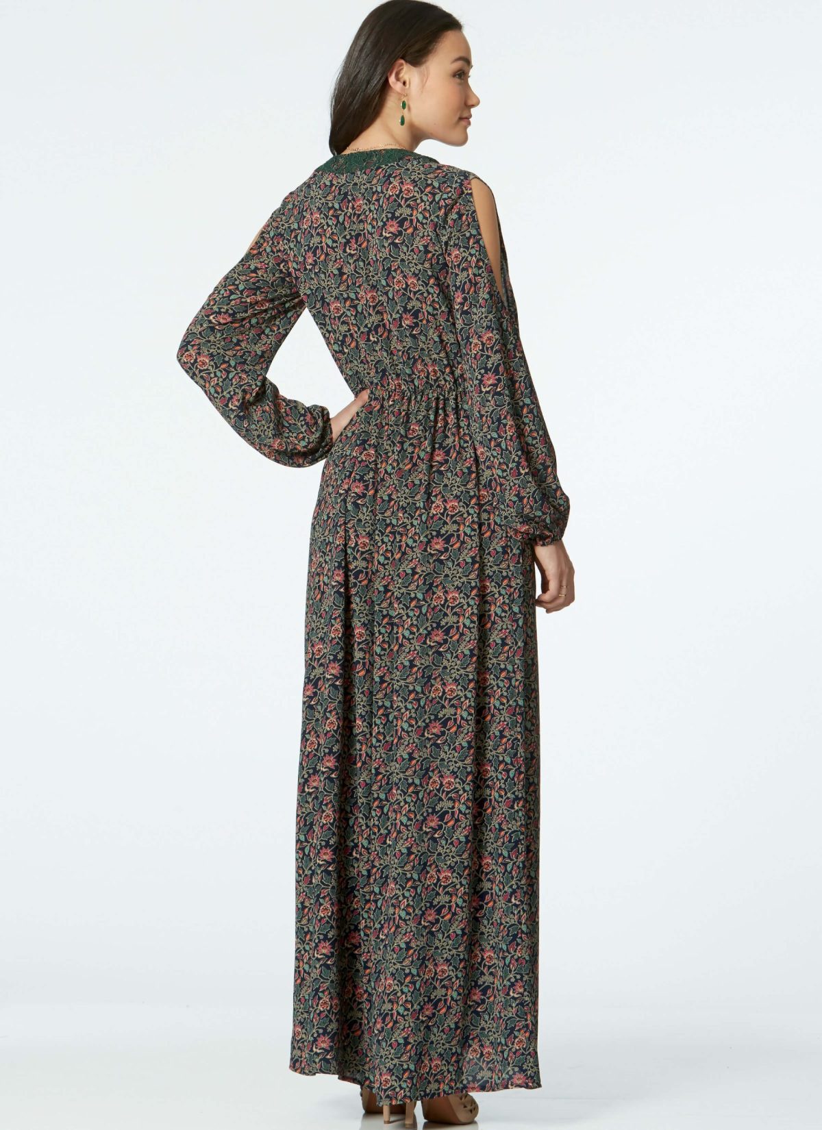 McCall's Sewing Pattern M7624 Misses' Banded Gathered Dresses with Sleeve and Length Options